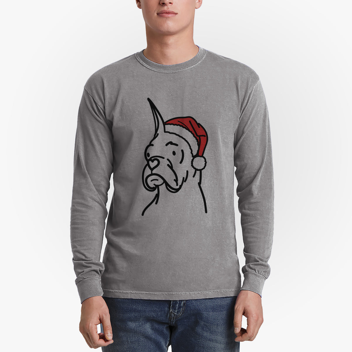 Jolly Rescue Boxer - Billy - Heavyweight 100% Cotton Long Sleeve