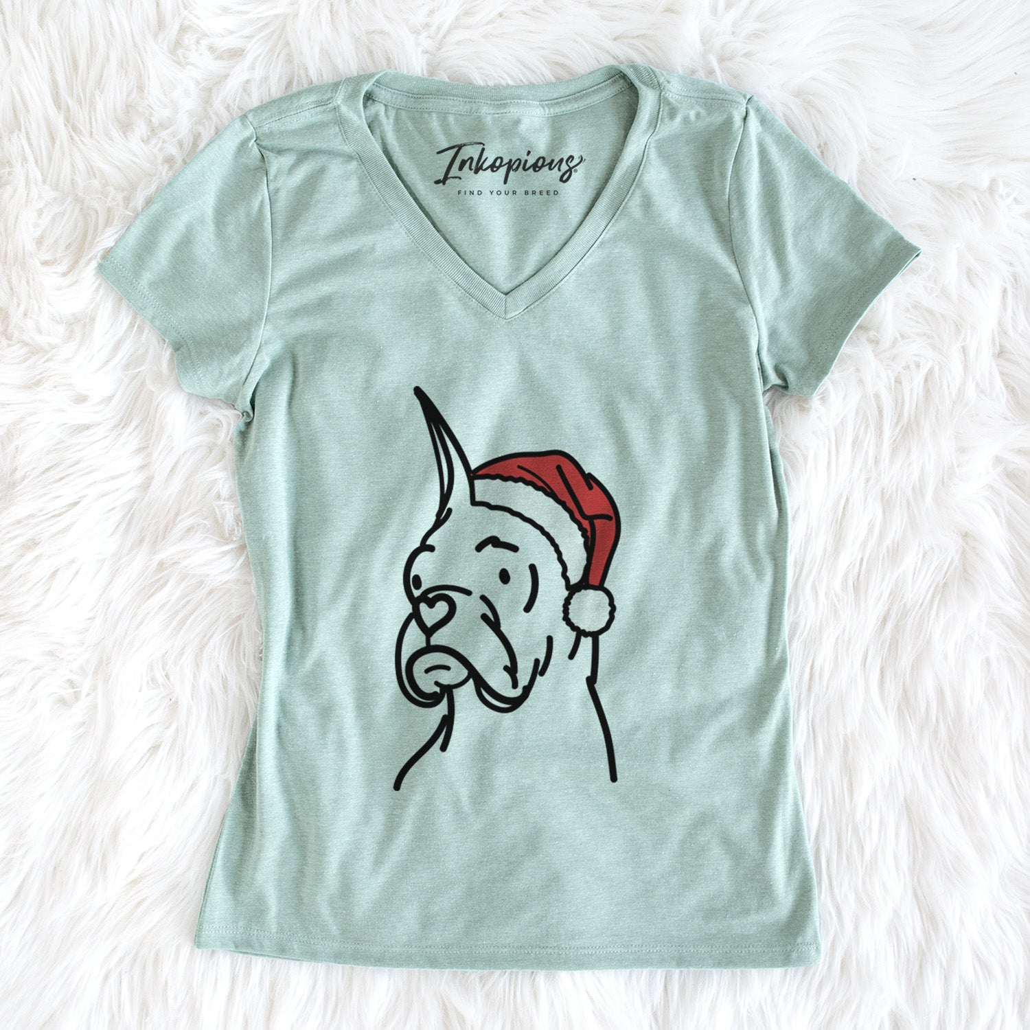 Jolly Rescue Boxer - Billy - Women's Perfect V-neck Shirt