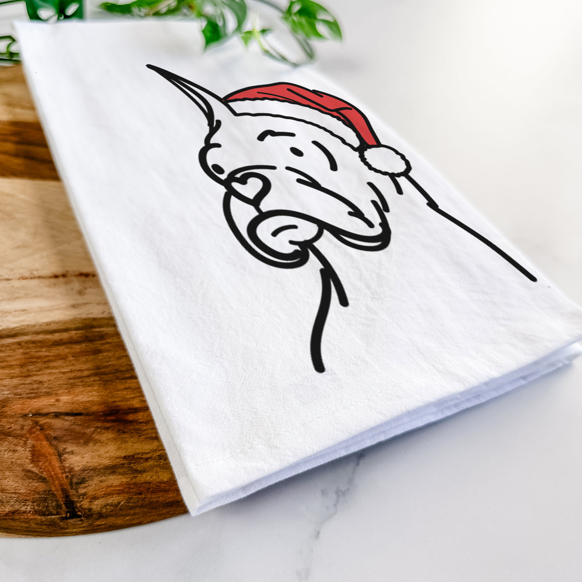 Jolly Rescue Boxer - Billy - Tea Towel