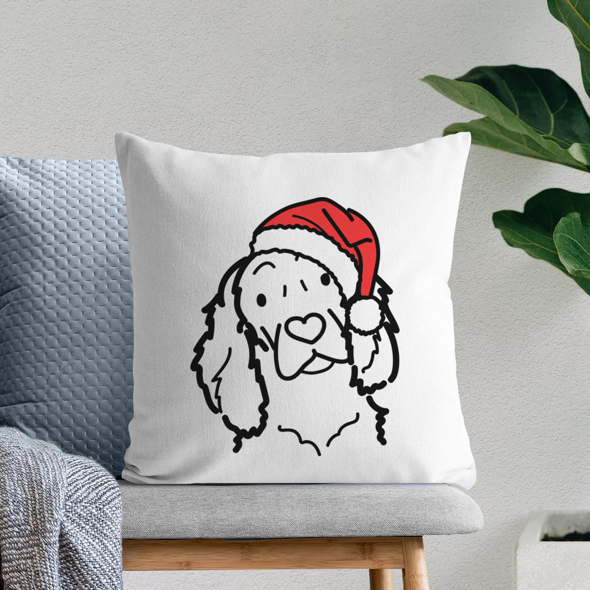 Love Always Boykin Spaniel - Throw Pillow Cover