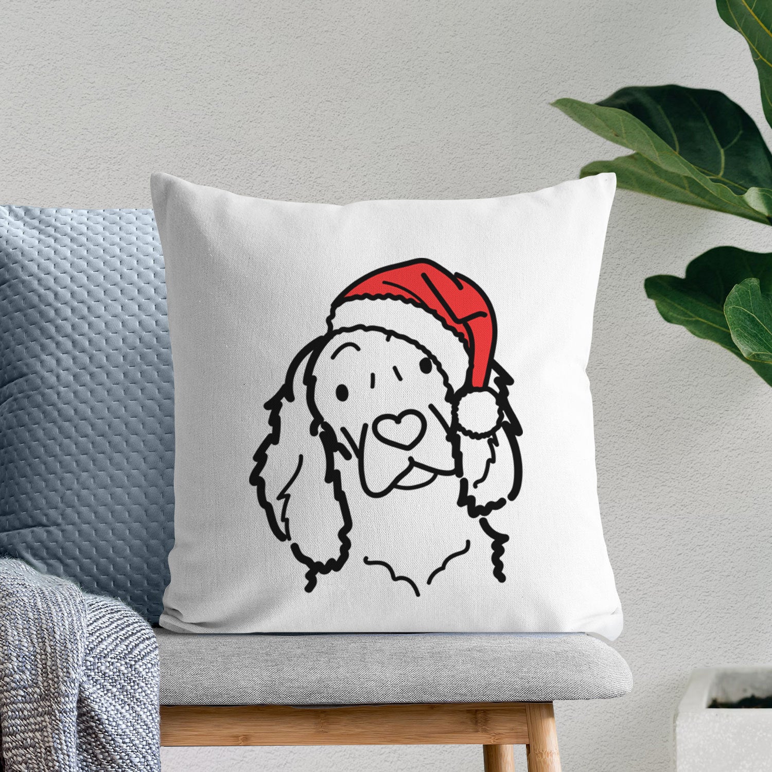 Love Always Boykin Spaniel - Throw Pillow Cover