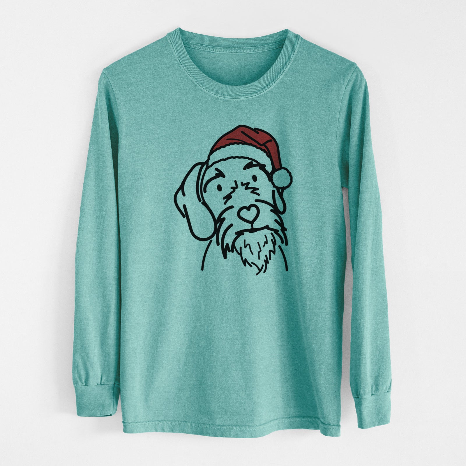 Jolly German Wirehaired Pointer - Buck - Heavyweight 100% Cotton Long Sleeve