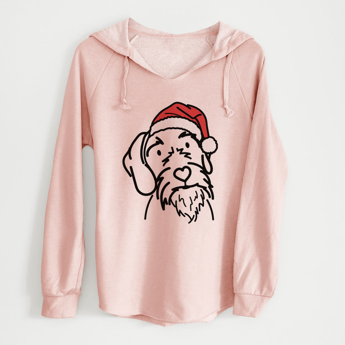 Jolly German Wirehaired Pointer - Buck - Cali Wave Hooded Sweatshirt