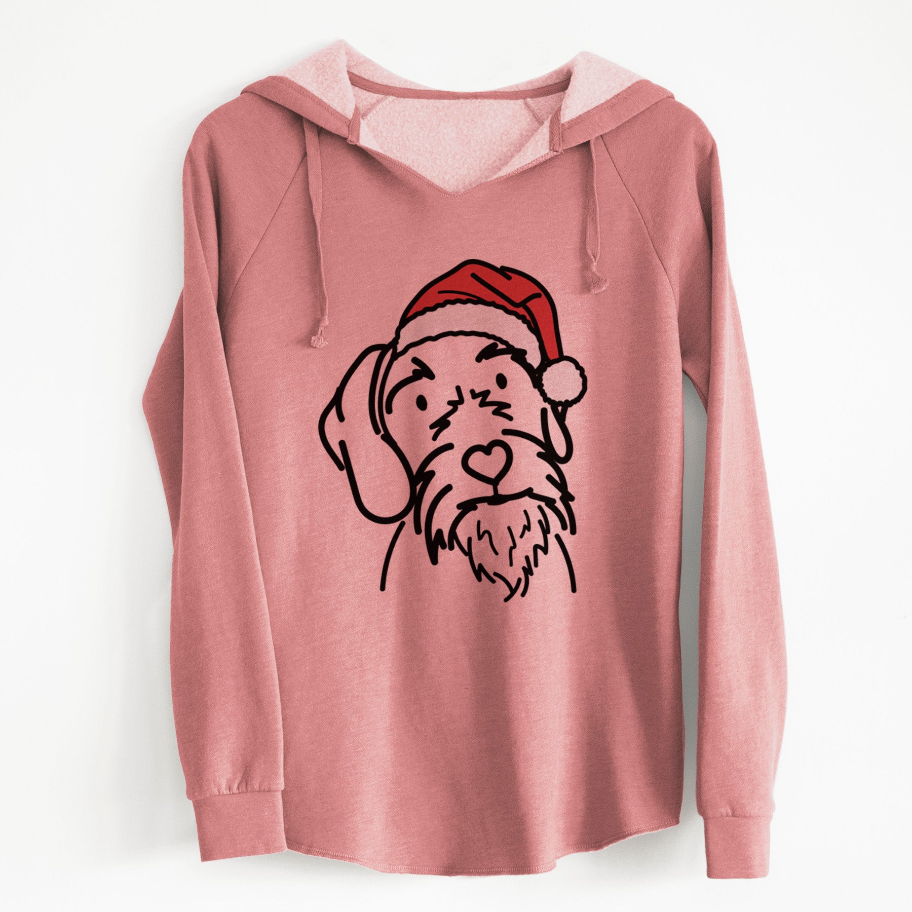 Jolly German Wirehaired Pointer - Buck - Cali Wave Hooded Sweatshirt