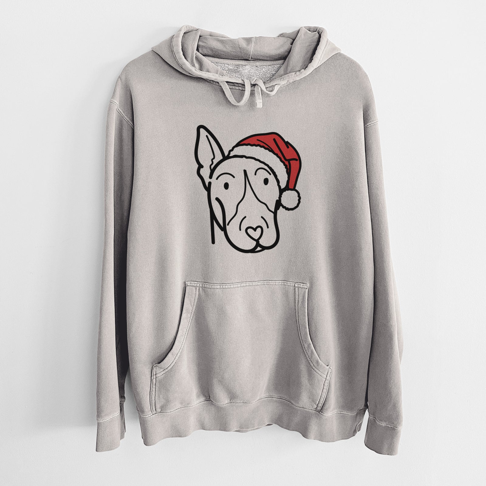 Jolly Bull Terrier - Unisex Pigment Dyed Hoodie