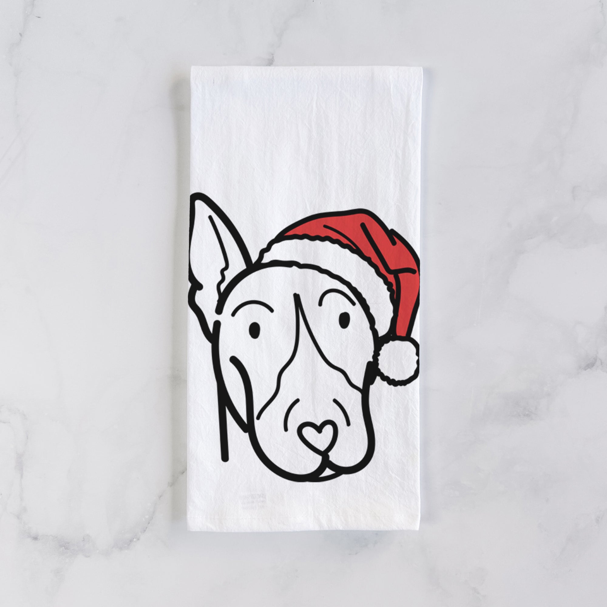 Jolly Bull Terrier - Tea Towel