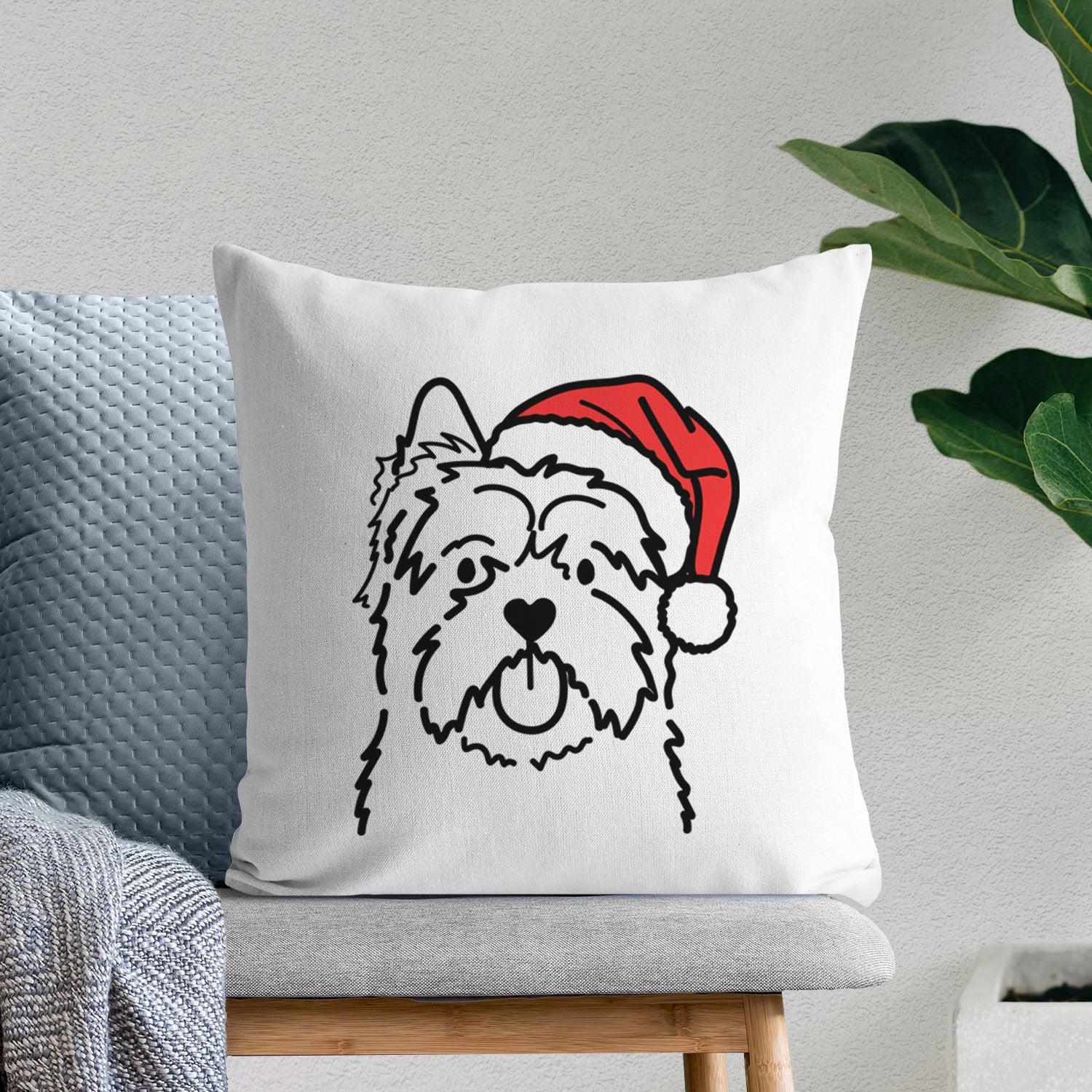 Love Always Cairn Terrier - Throw Pillow Cover