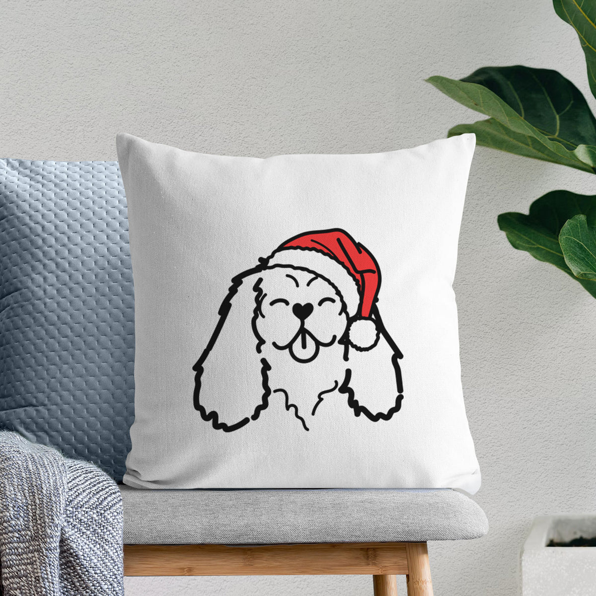 Love Always Cavalier King Charles Spaniel - Throw Pillow Cover