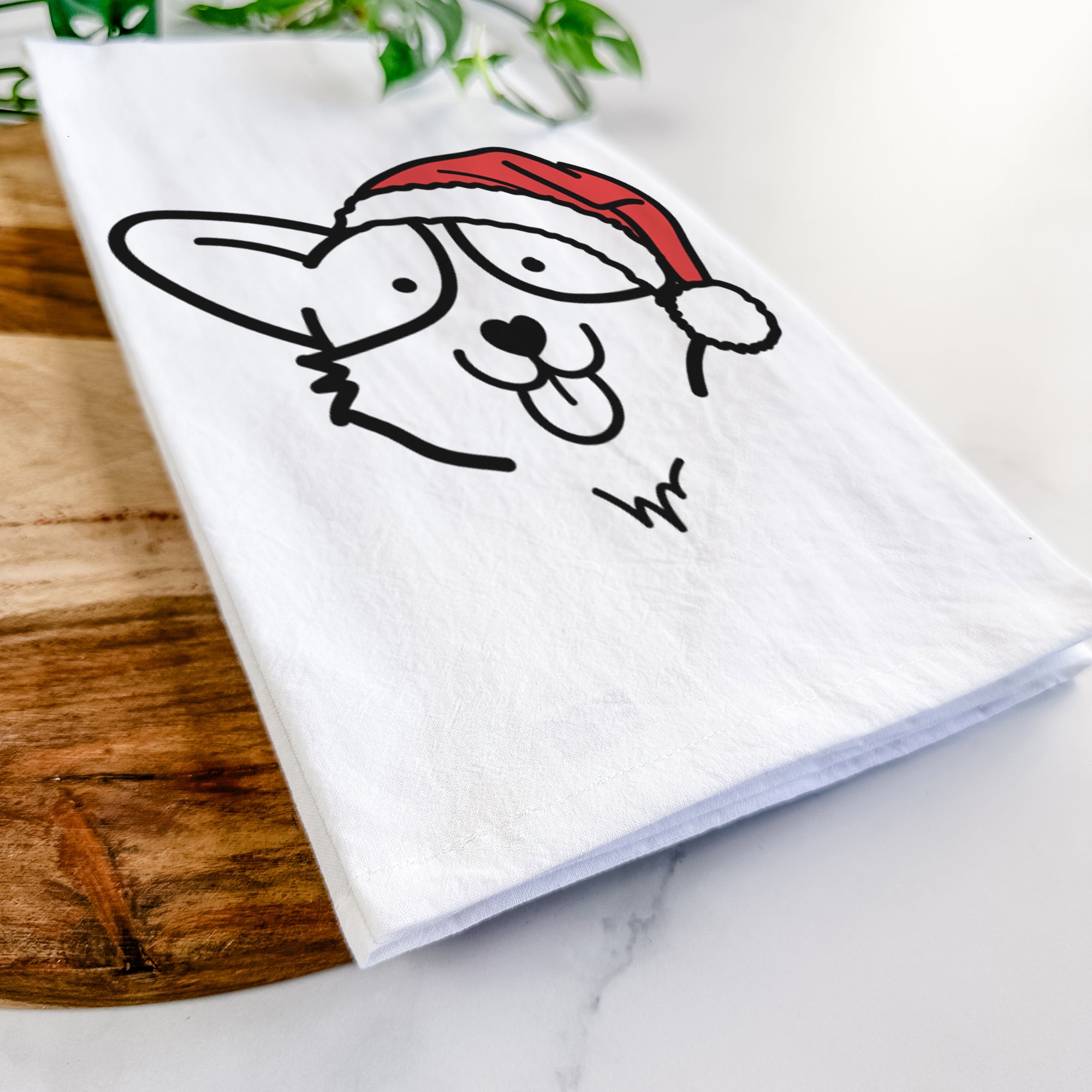 Jolly Corgi - Tea Towel