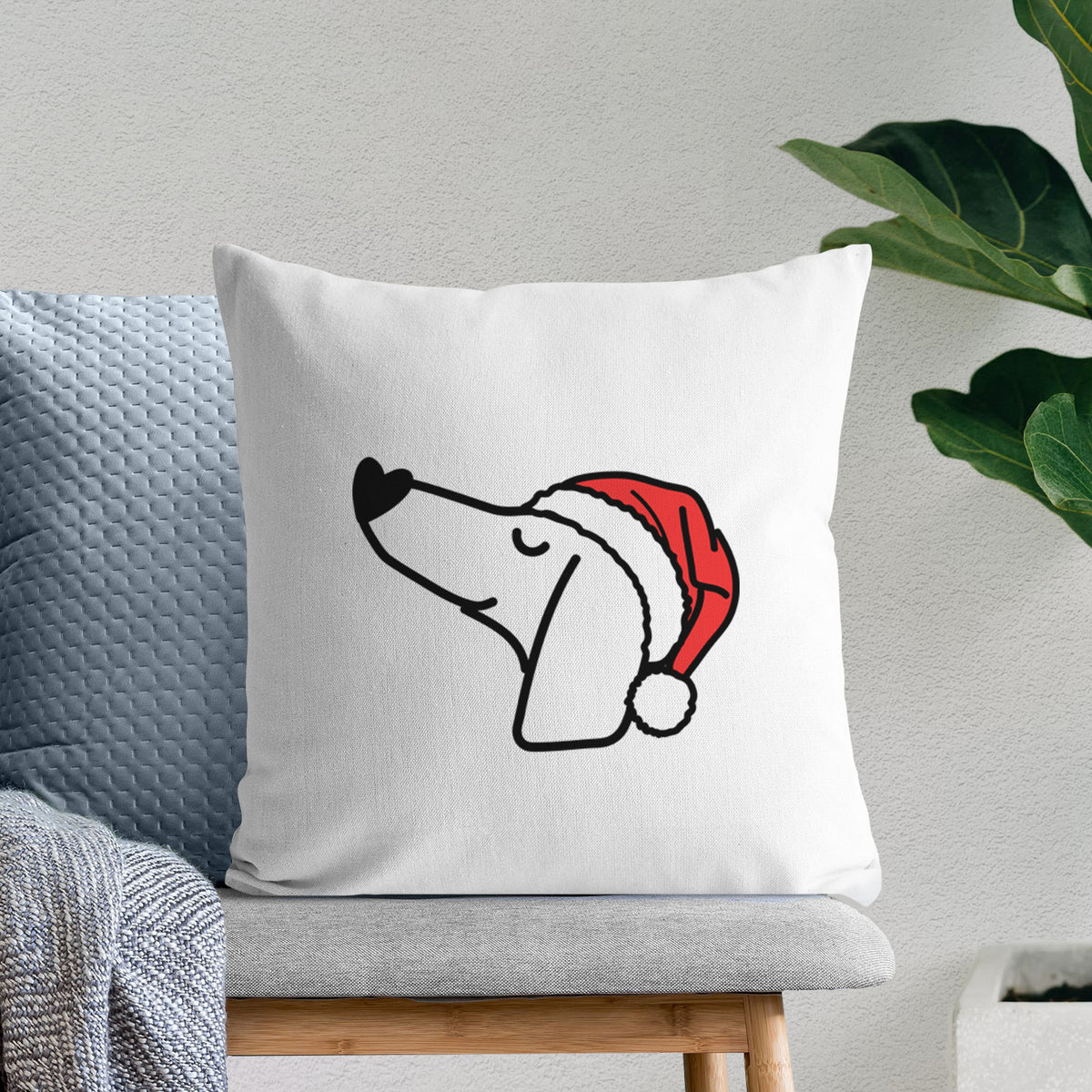 Love Always Dachshund - Throw Pillow Cover
