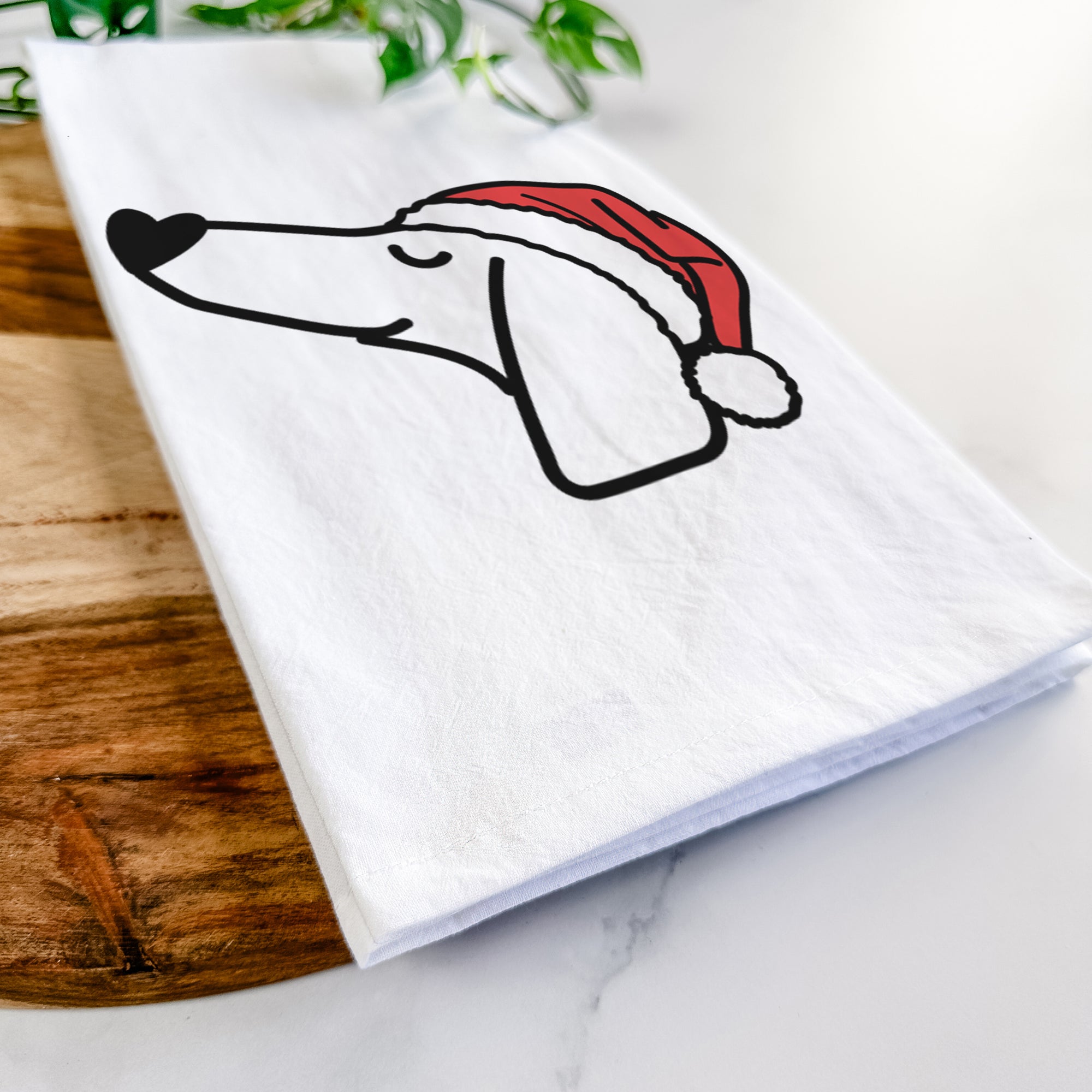 Jolly Dachshund - Tea Towel