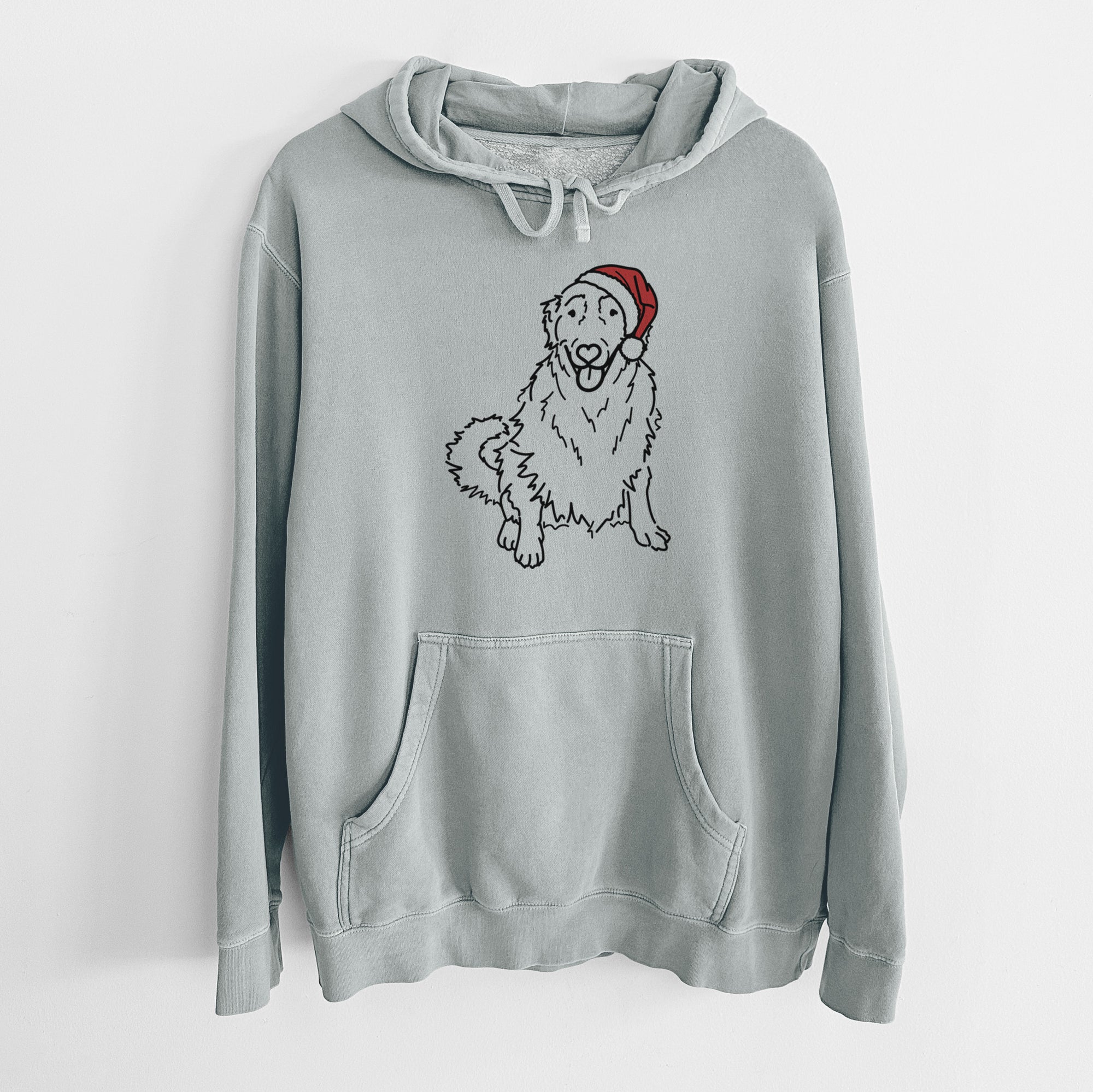 Jolly Golden Retriever - Daisy - Unisex Pigment Dyed Hoodie