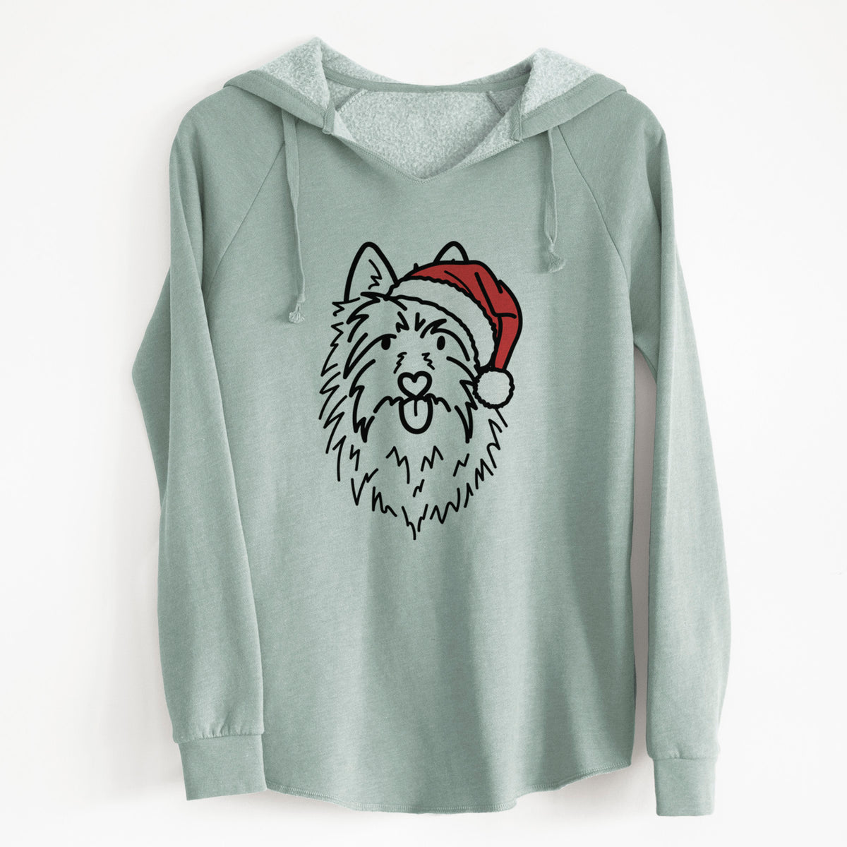 Jolly Australian Terrier - Digger - Cali Wave Hooded Sweatshirt