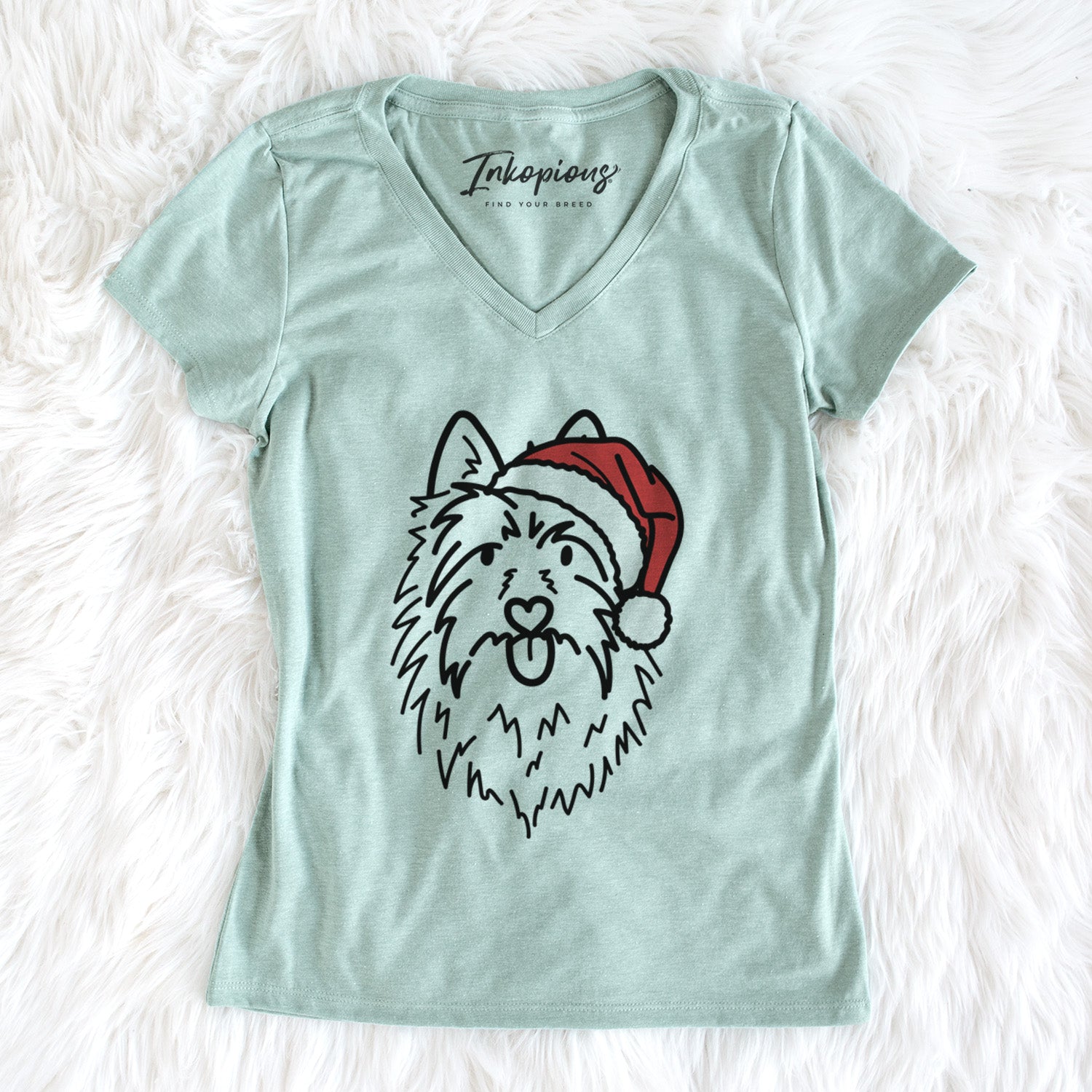 Jolly Australian Terrier - Digger - Women's Perfect V-neck Shirt