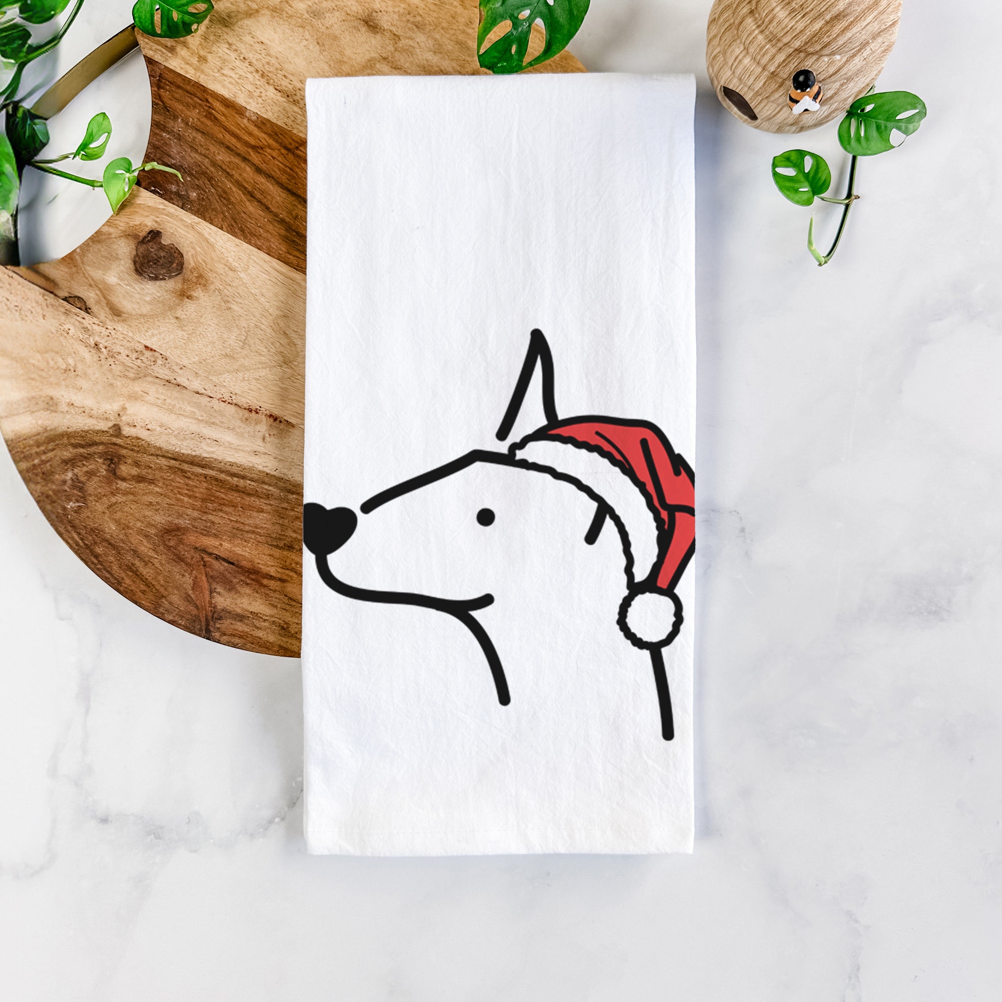 Jolly Doberman Pinscher - Tea Towel