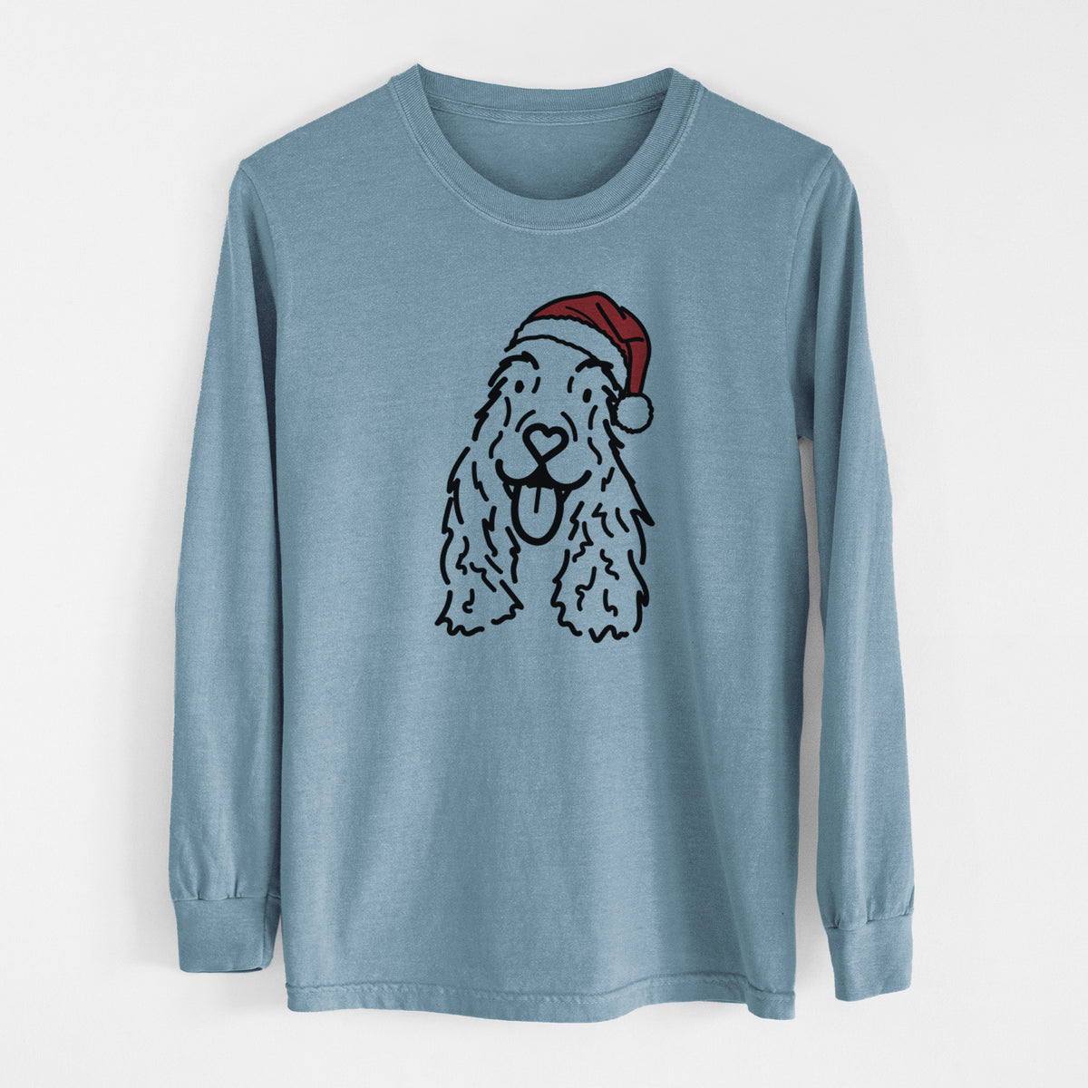 Jolly English Cocker Spaniel - Dolly - Heavyweight 100% Cotton Long Sleeve