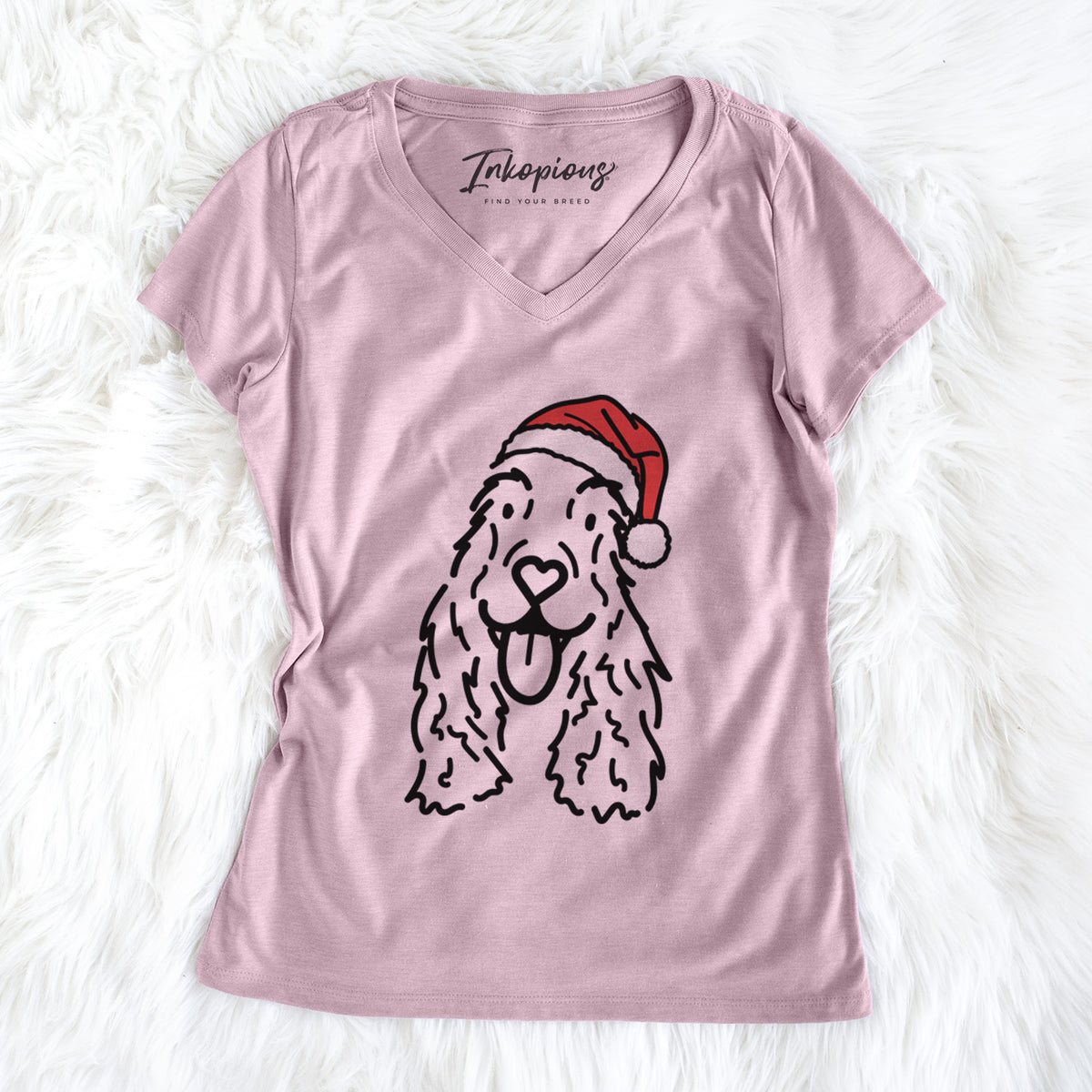 Jolly English Cocker Spaniel - Dolly - Women's Perfect V-neck Shirt