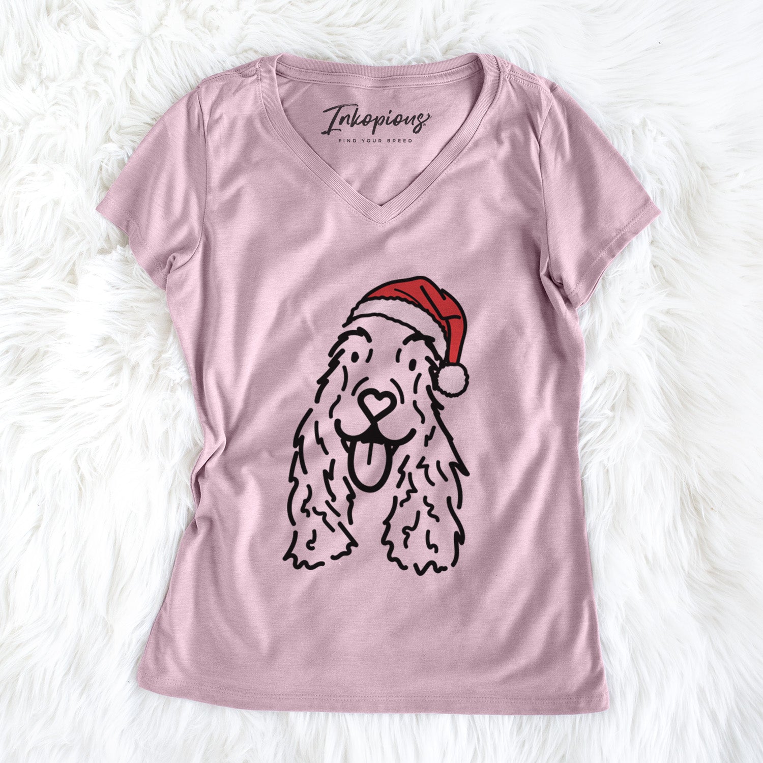 Jolly English Cocker Spaniel - Dolly - Women's Perfect V-neck Shirt