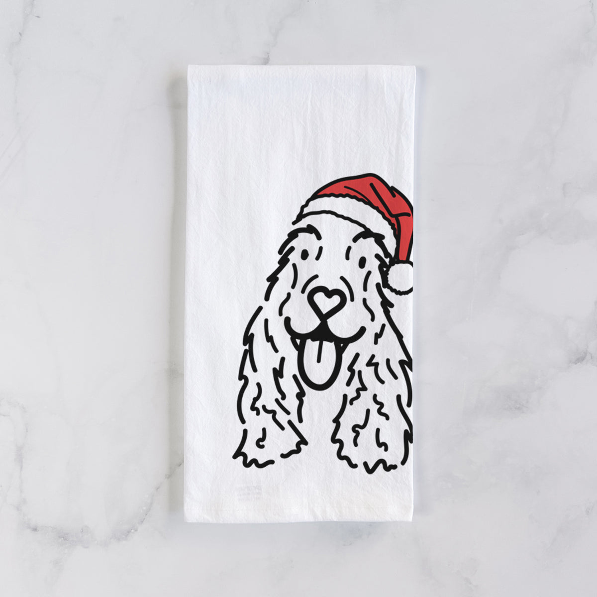 Jolly English Cocker Spaniel - Dolly - Tea Towel