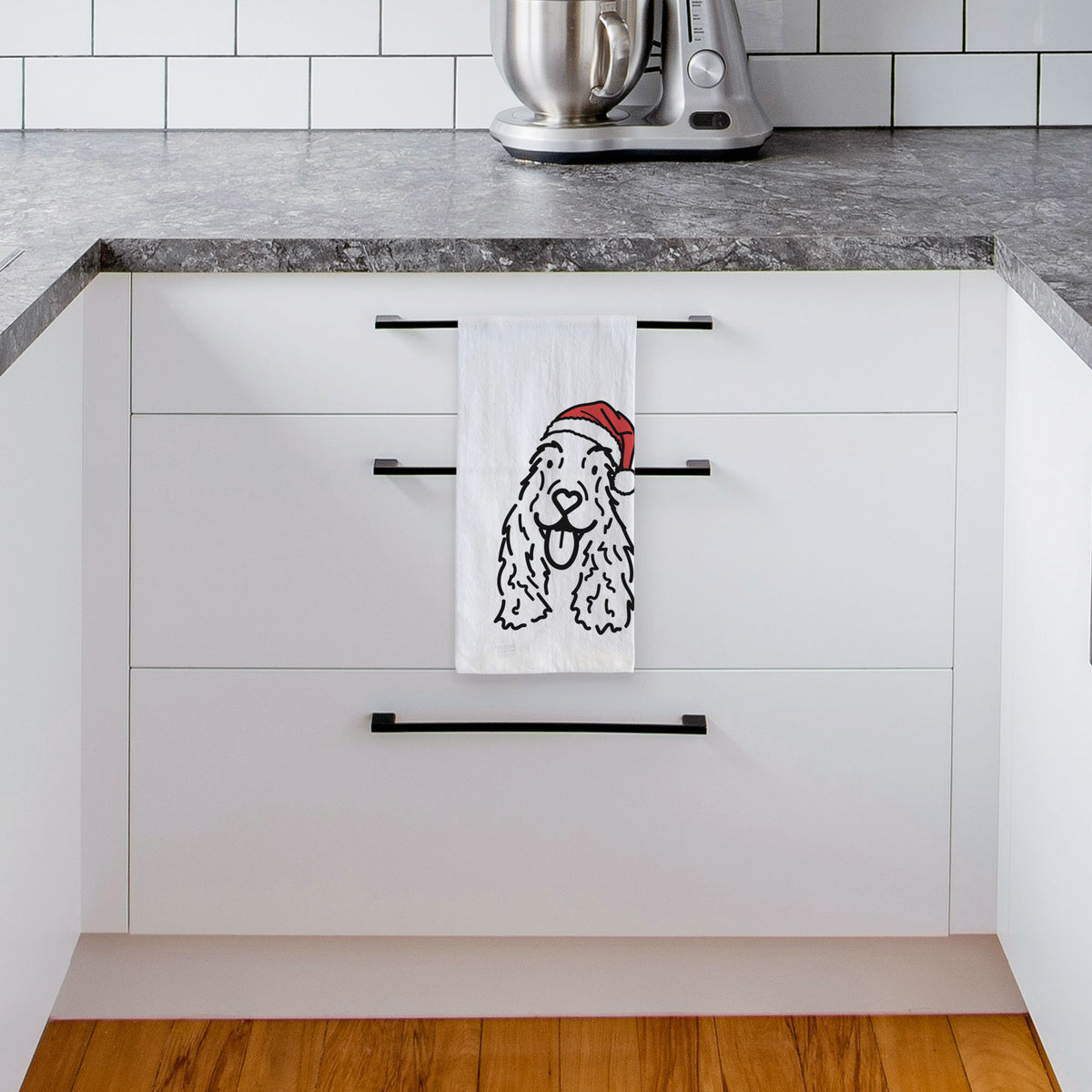 Jolly English Cocker Spaniel - Dolly - Tea Towel