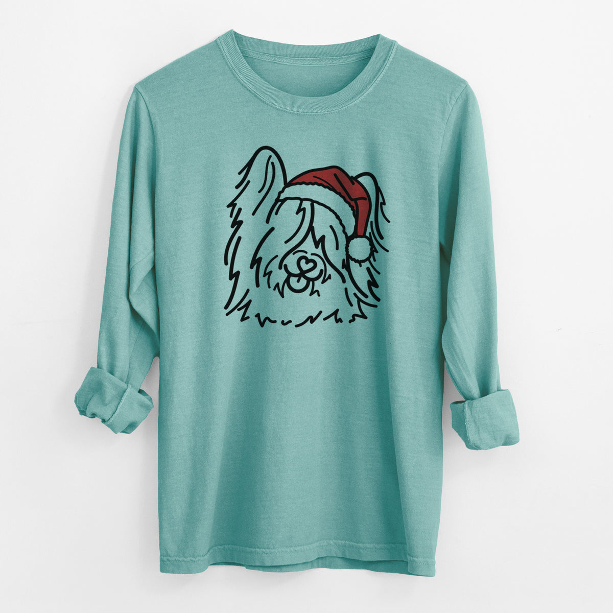 Jolly Skye Terrier - Dougal - Heavyweight 100% Cotton Long Sleeve