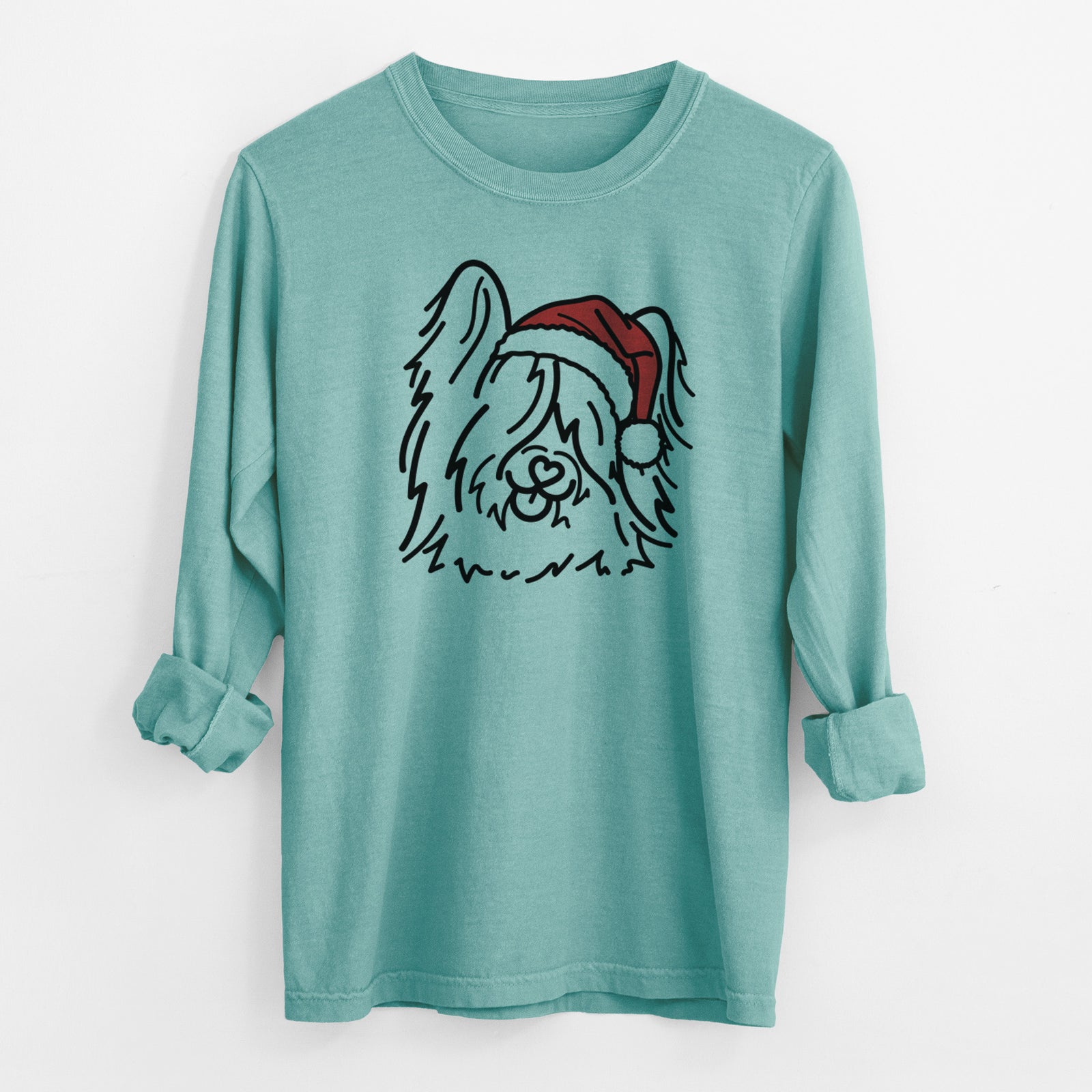 Jolly Skye Terrier - Dougal - Heavyweight 100% Cotton Long Sleeve