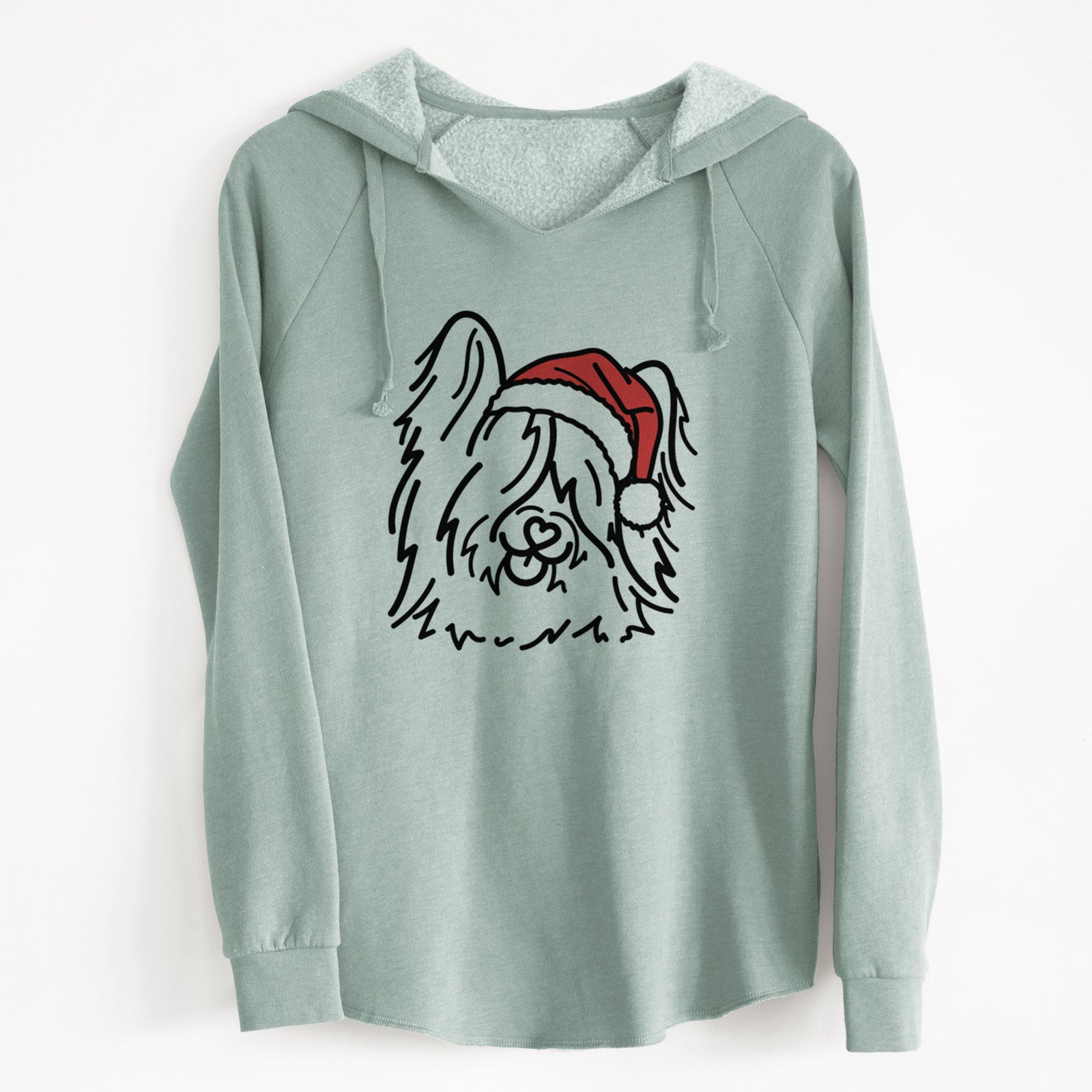 Jolly Skye Terrier - Dougal - Cali Wave Hooded Sweatshirt