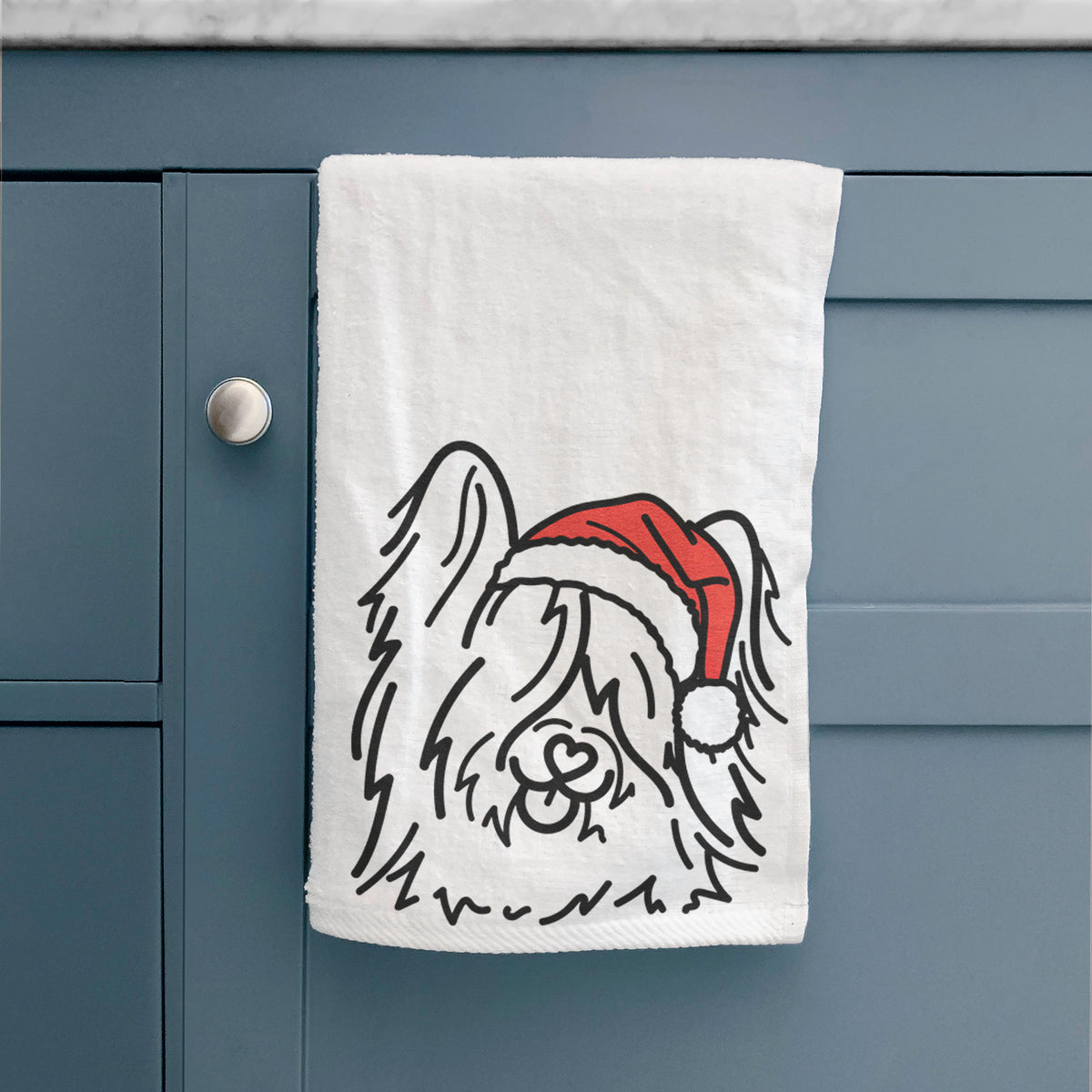 Jolly Skye Terrier - Dougal - Hand Towel