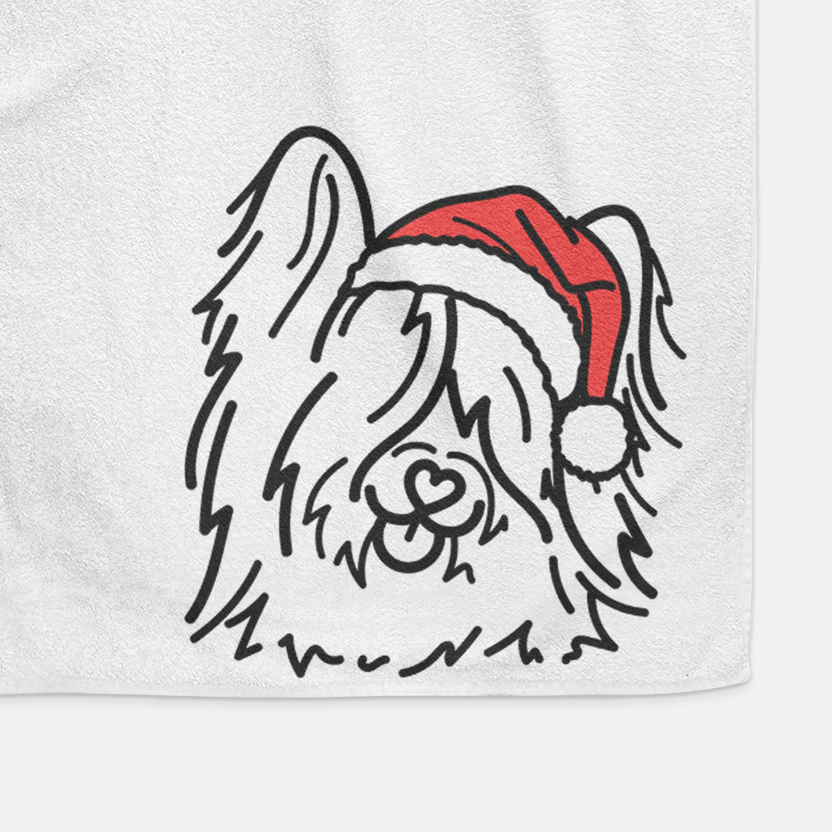 Jolly Skye Terrier - Dougal - Hand Towel