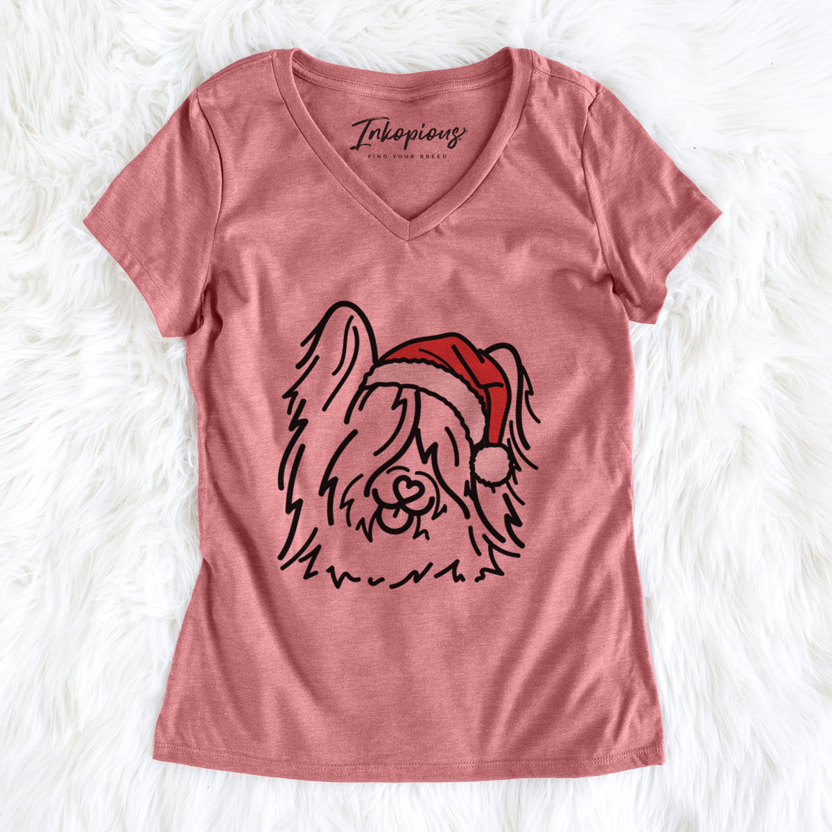 Jolly Skye Terrier - Dougal - Women's Perfect V-neck Shirt