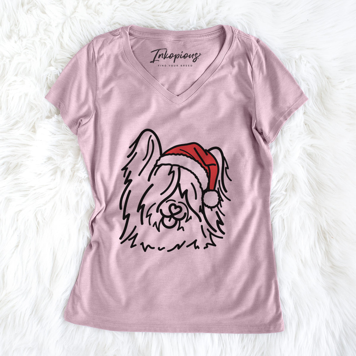 Jolly Skye Terrier - Dougal - Women's Perfect V-neck Shirt
