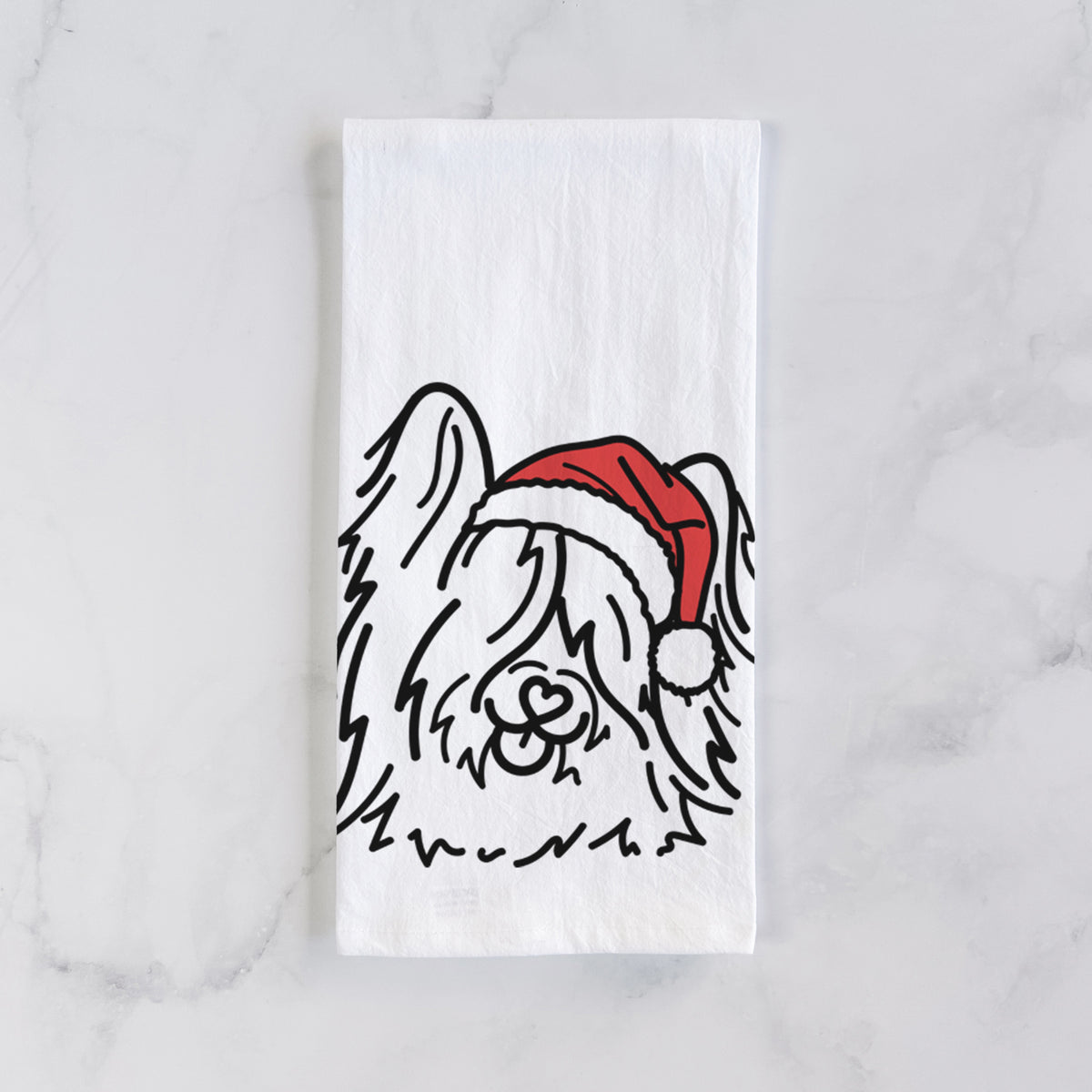Jolly Skye Terrier - Dougal - Tea Towel
