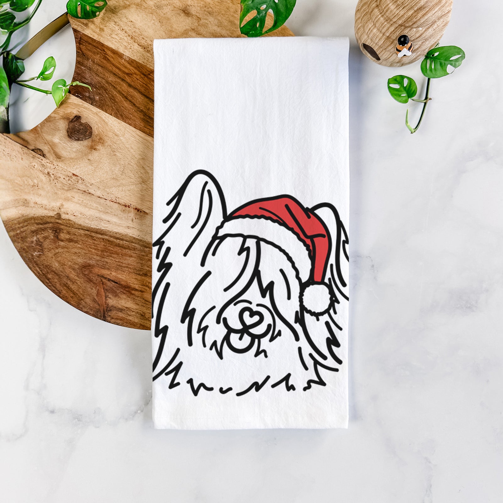 Jolly Skye Terrier - Dougal - Tea Towel