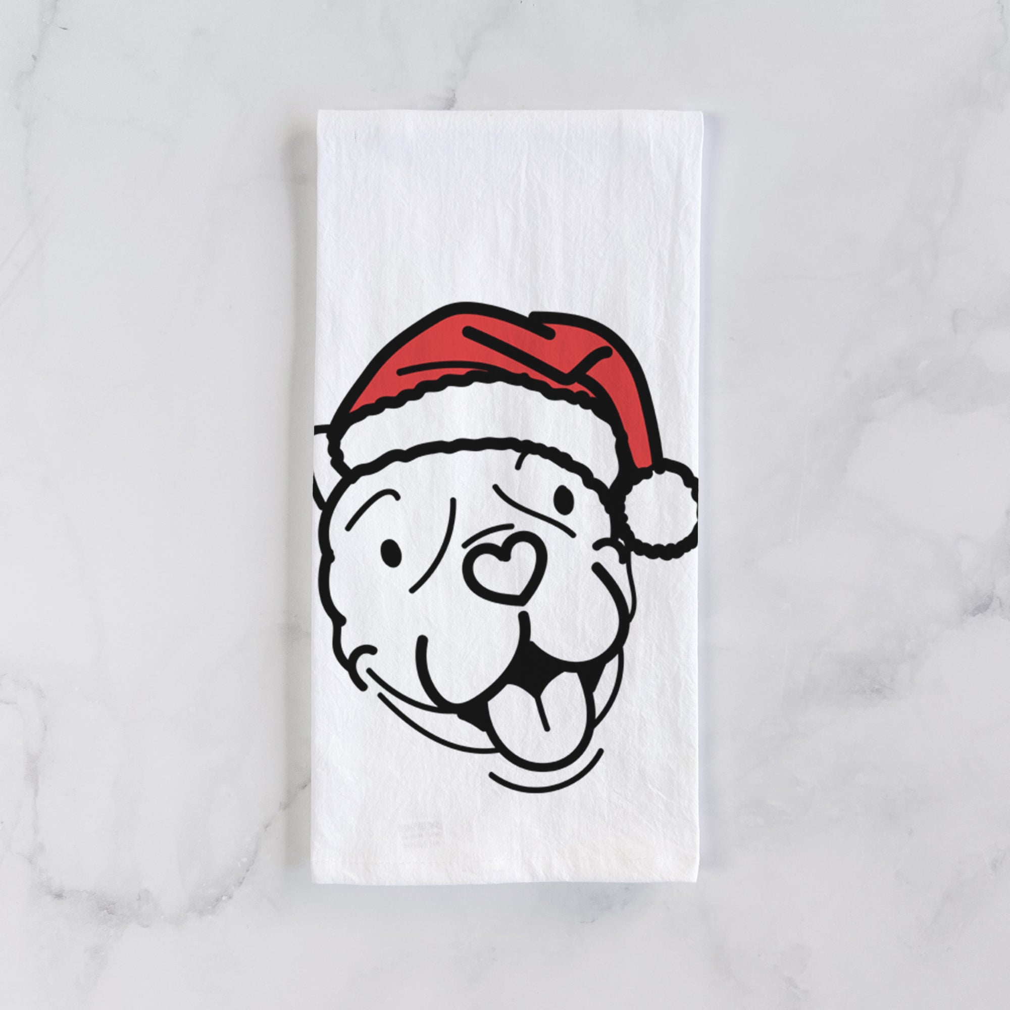 Jolly American Bulldog - Draco - Tea Towel