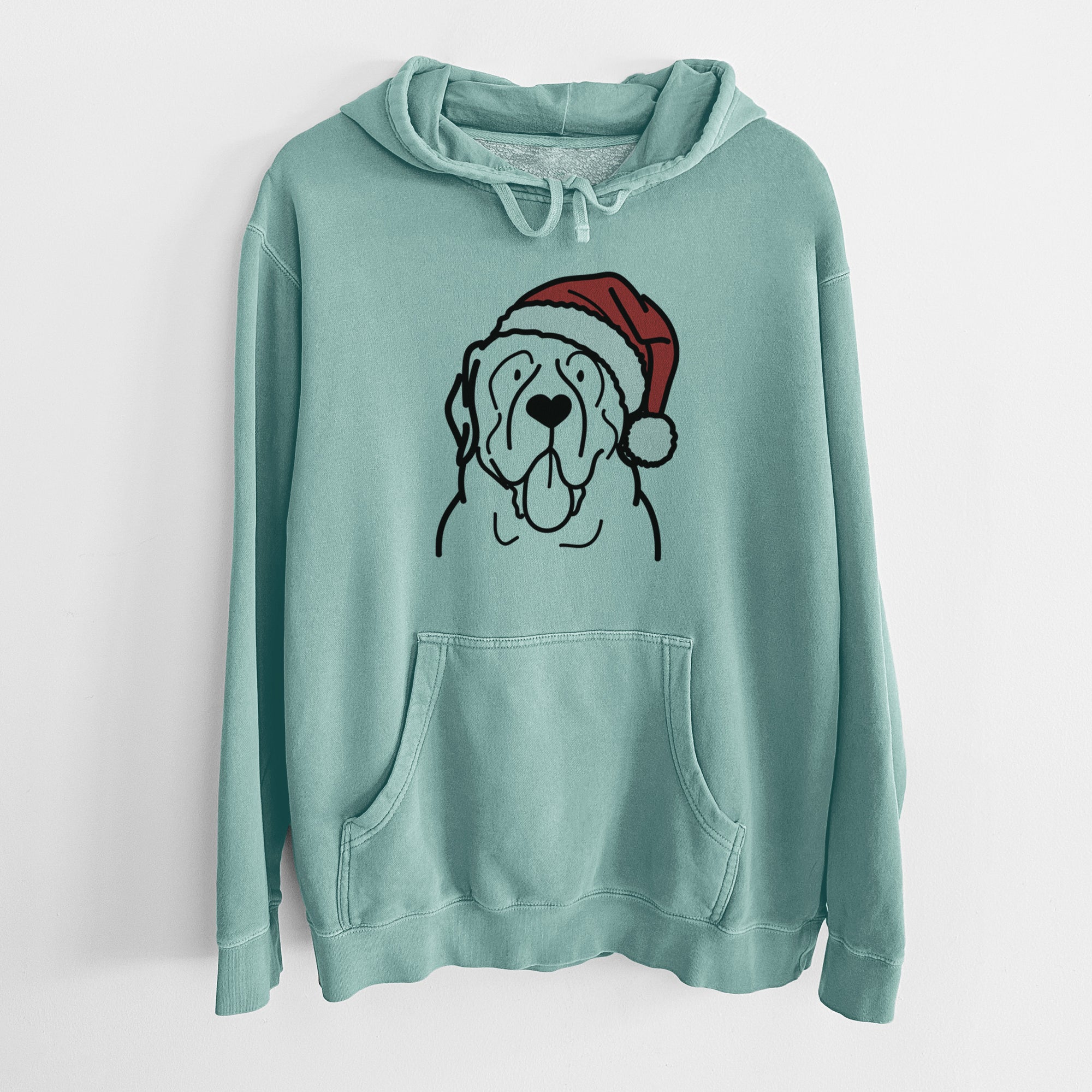 Jolly English Mastiff - Unisex Pigment Dyed Hoodie