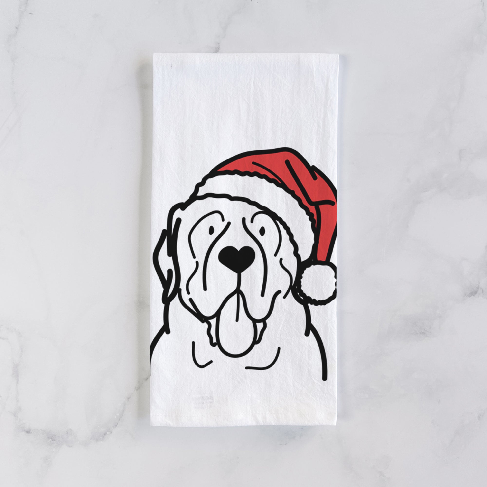 Jolly English Mastiff - Tea Towel