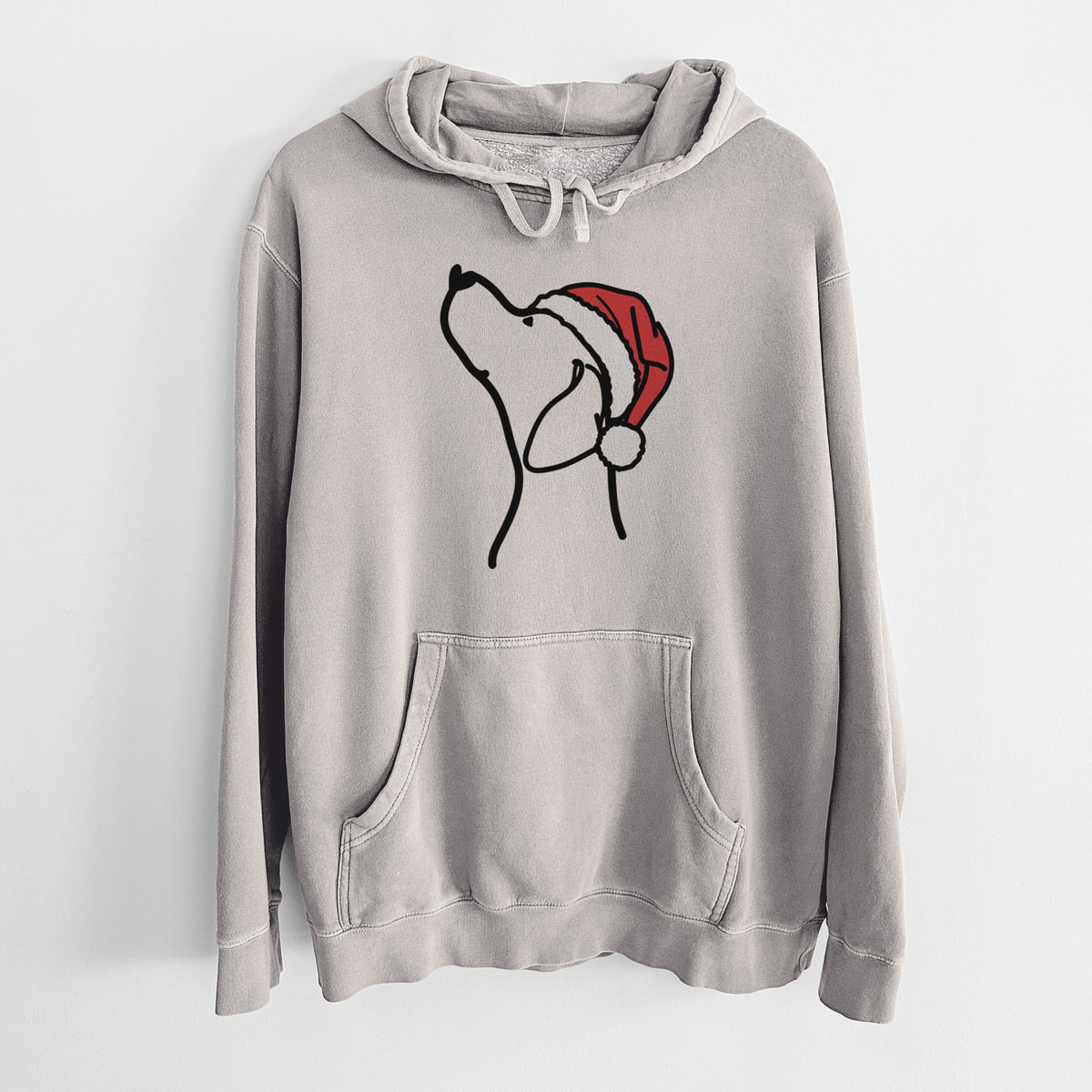 Jolly English Pointer Profile - Unisex Pigment Dyed Hoodie