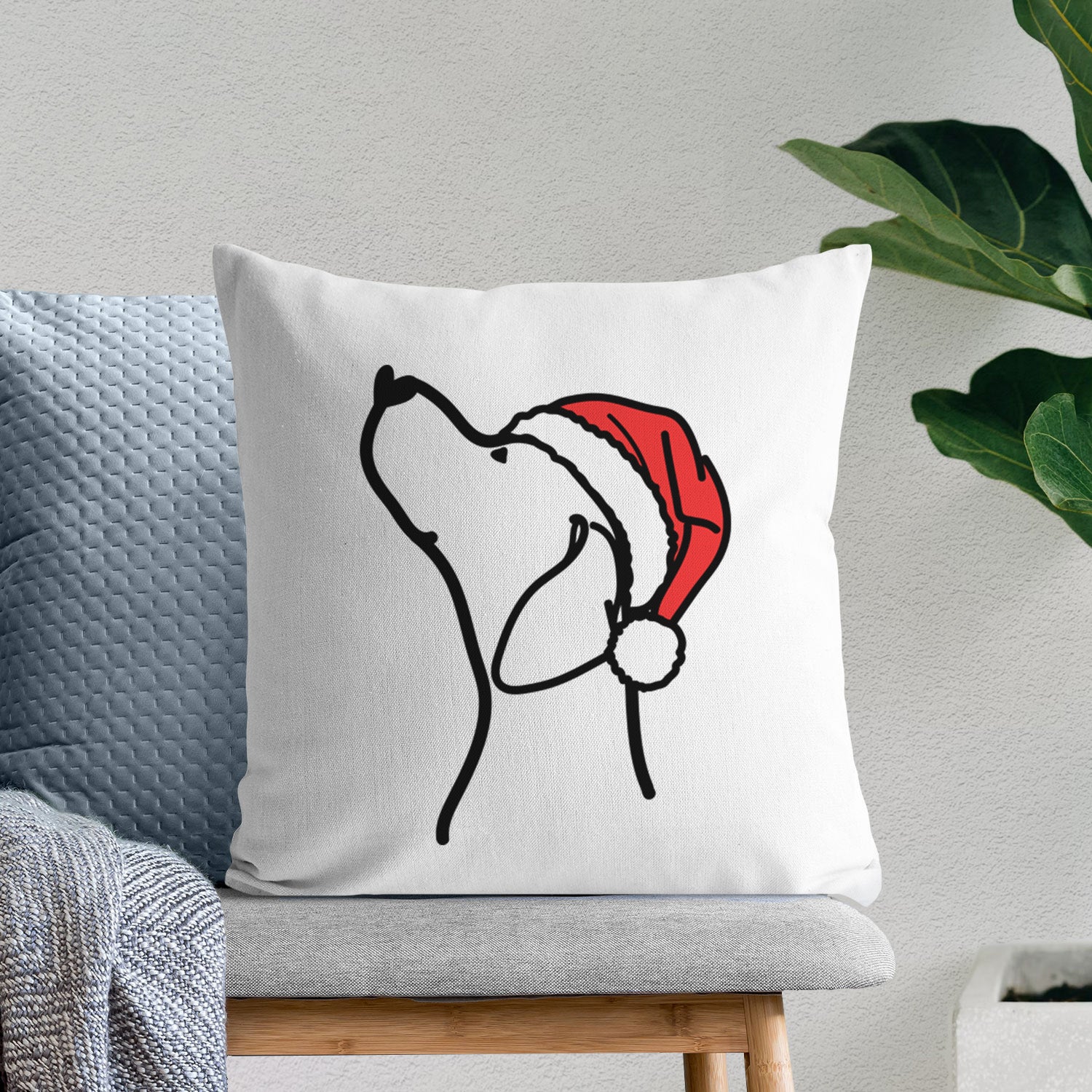 Love Always English Pointer Profile - Throw Pillow Cover