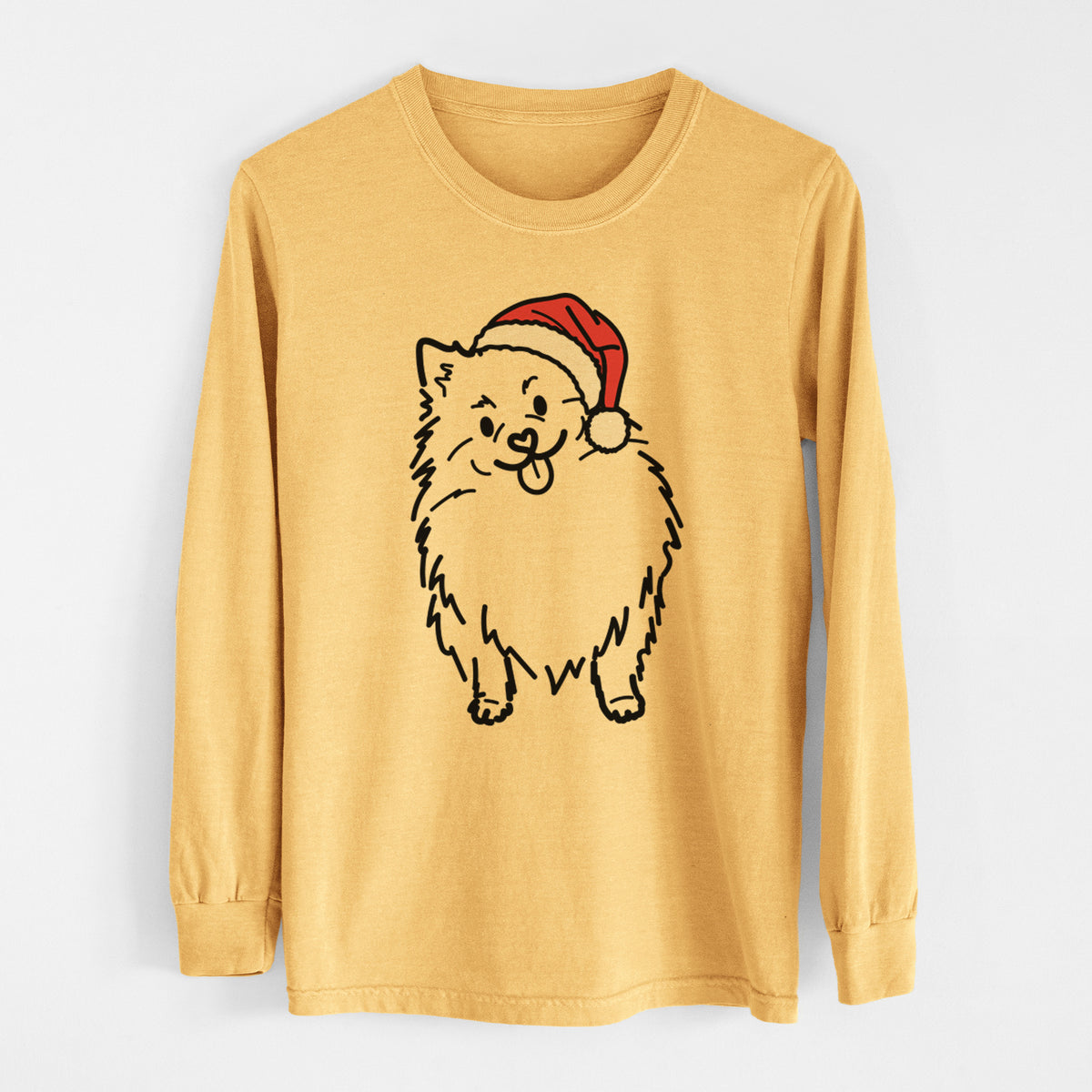 Jolly Pomeranian - Fern - Heavyweight 100% Cotton Long Sleeve