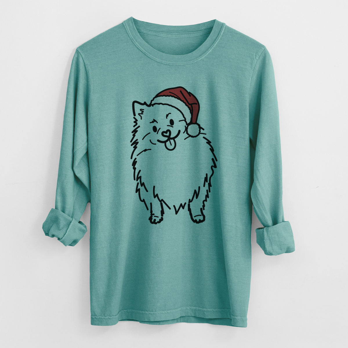 Jolly Pomeranian - Fern - Heavyweight 100% Cotton Long Sleeve