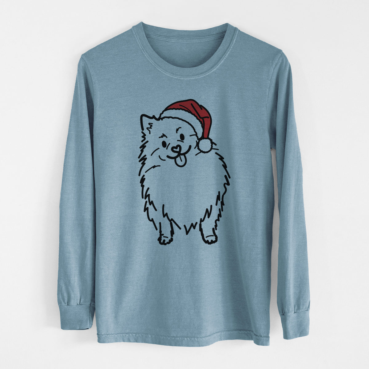 Jolly Pomeranian - Fern - Heavyweight 100% Cotton Long Sleeve
