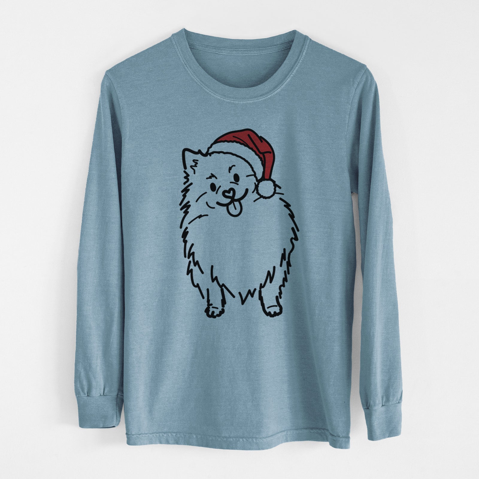 Jolly Pomeranian - Fern - Heavyweight 100% Cotton Long Sleeve