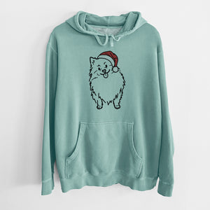 Jolly Pomeranian - Fern - Unisex Pigment Dyed Hoodie