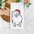 Jolly Pomeranian - Fern - Tea Towel