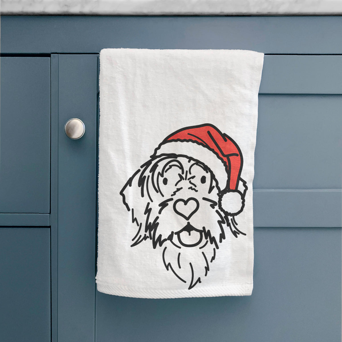 Jolly Wirehaird Pointing Griffon - Gary - Hand Towel