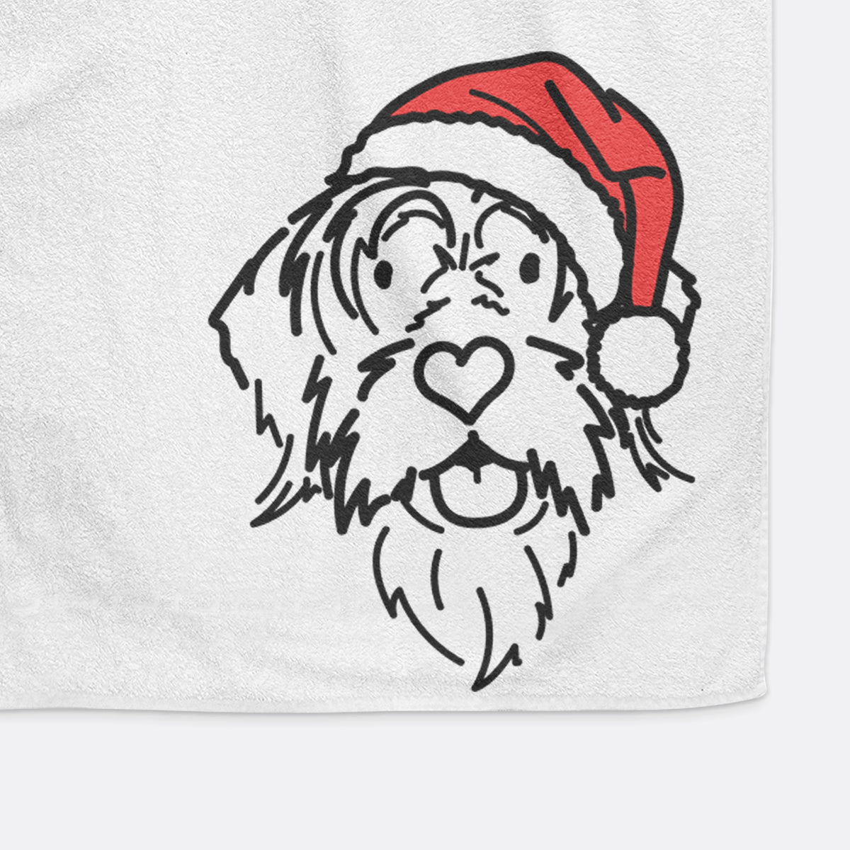 Jolly Wirehaird Pointing Griffon - Gary - Hand Towel