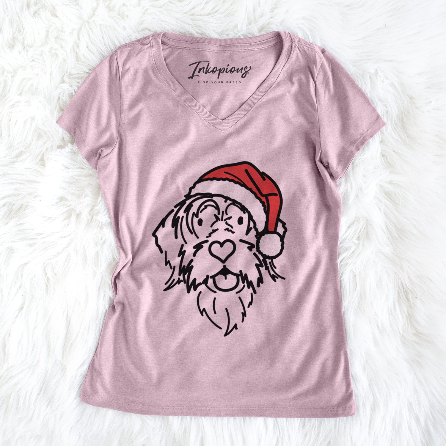 Jolly Wirehaird Pointing Griffon - Gary - Women's Perfect V-neck Shirt