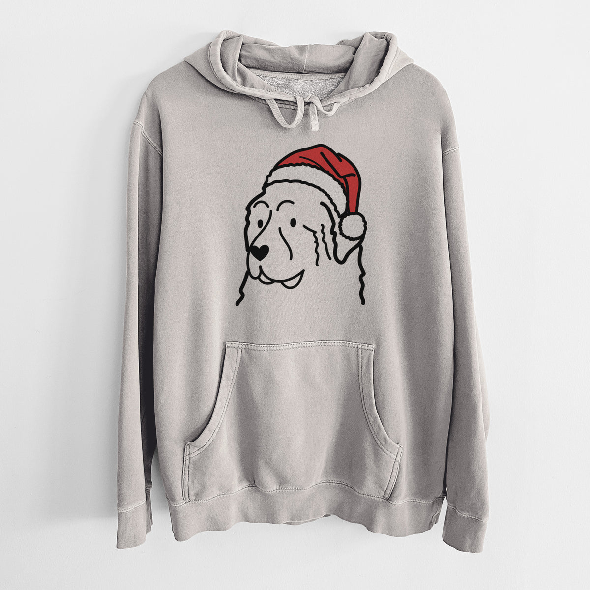 Jolly Great Pyrenees - Unisex Pigment Dyed Hoodie