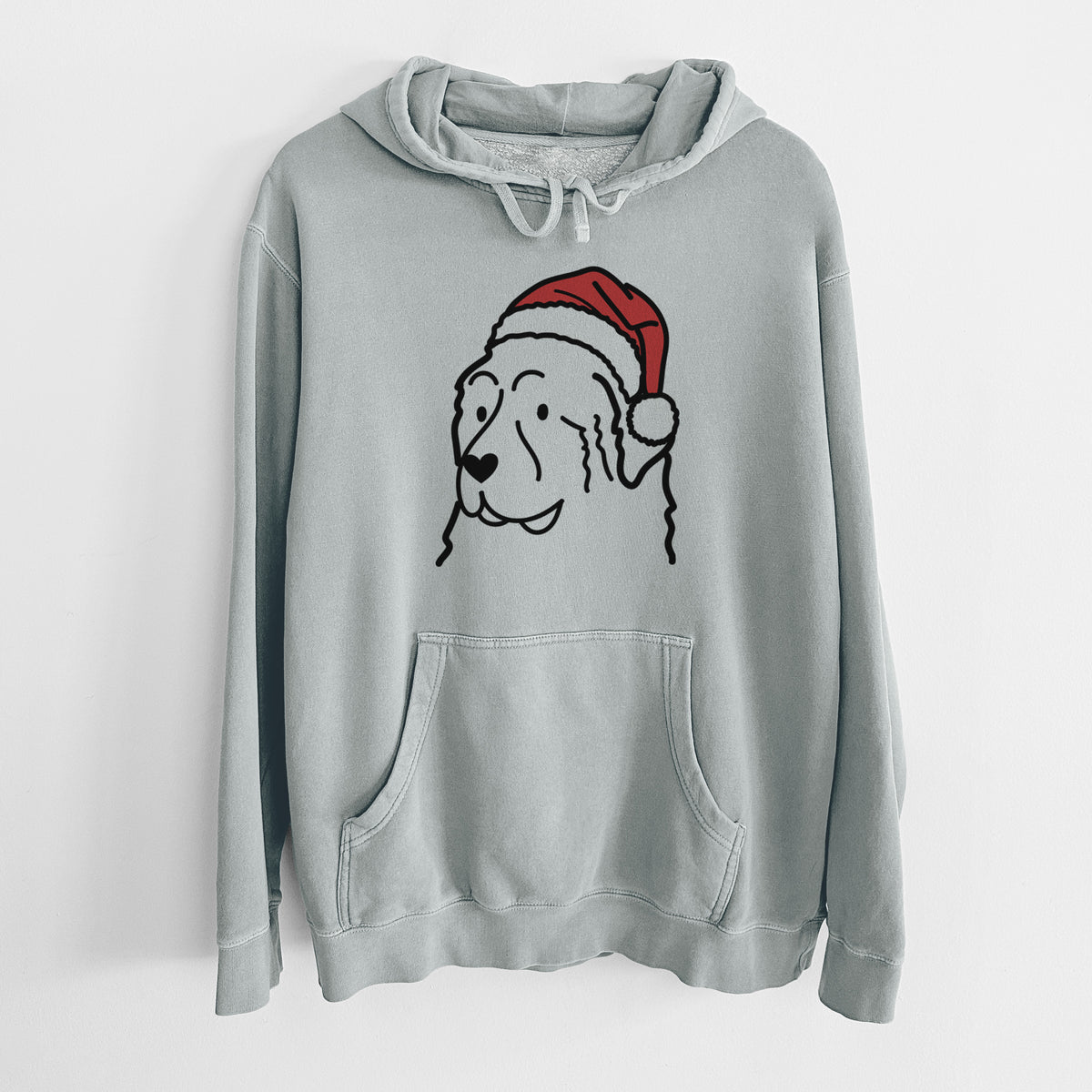 Jolly Great Pyrenees - Unisex Pigment Dyed Hoodie