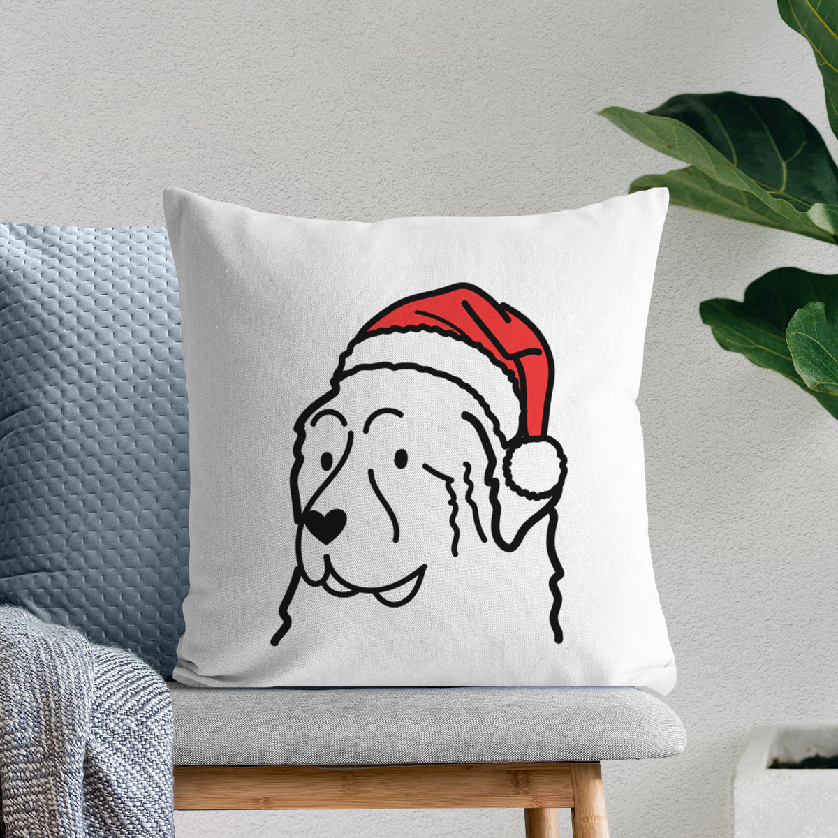 Love Always Great Pyrenees - Throw Pillow Cover